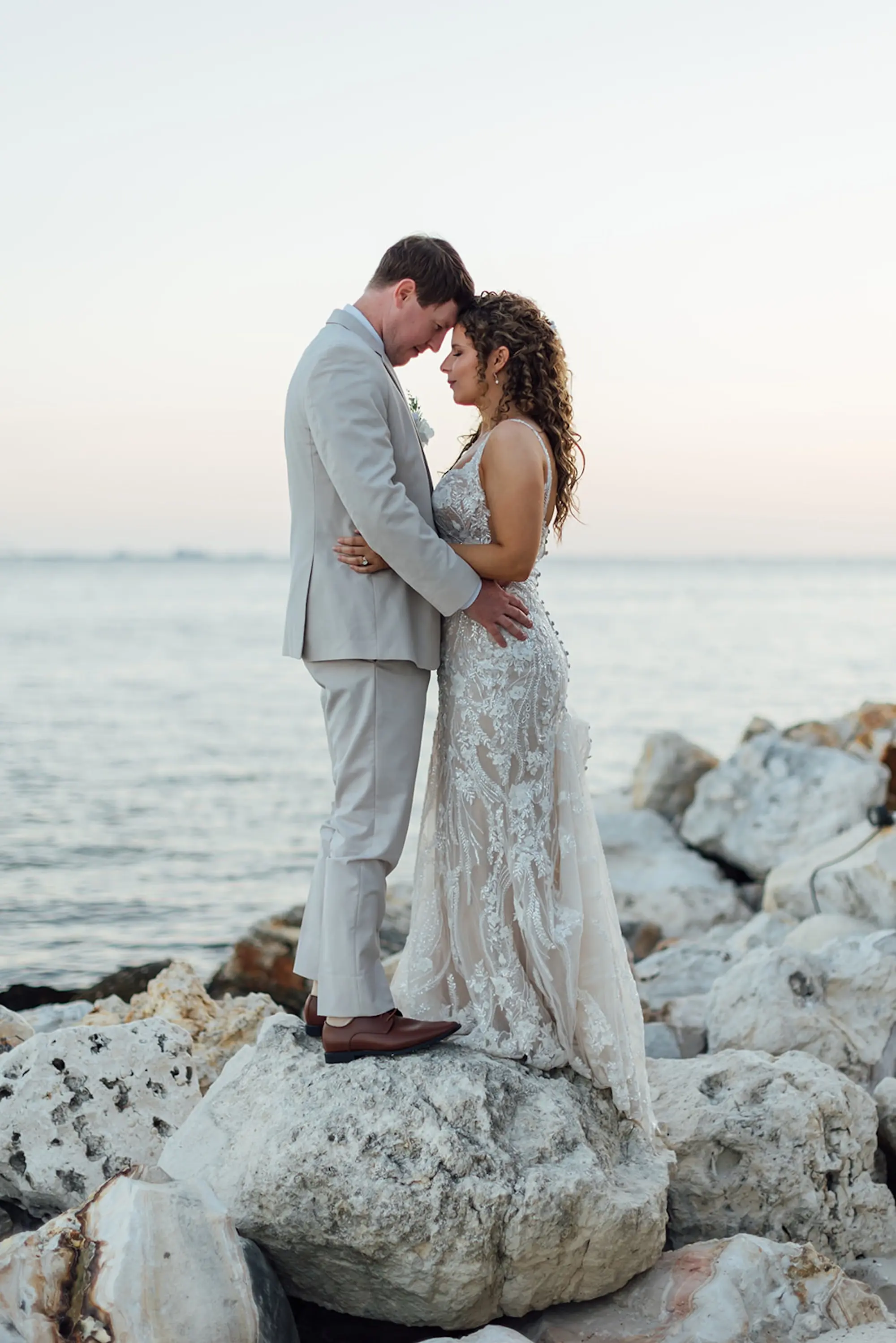 Bride and Groom Wedding Portrait | Tampa Bay Event Venue The Current