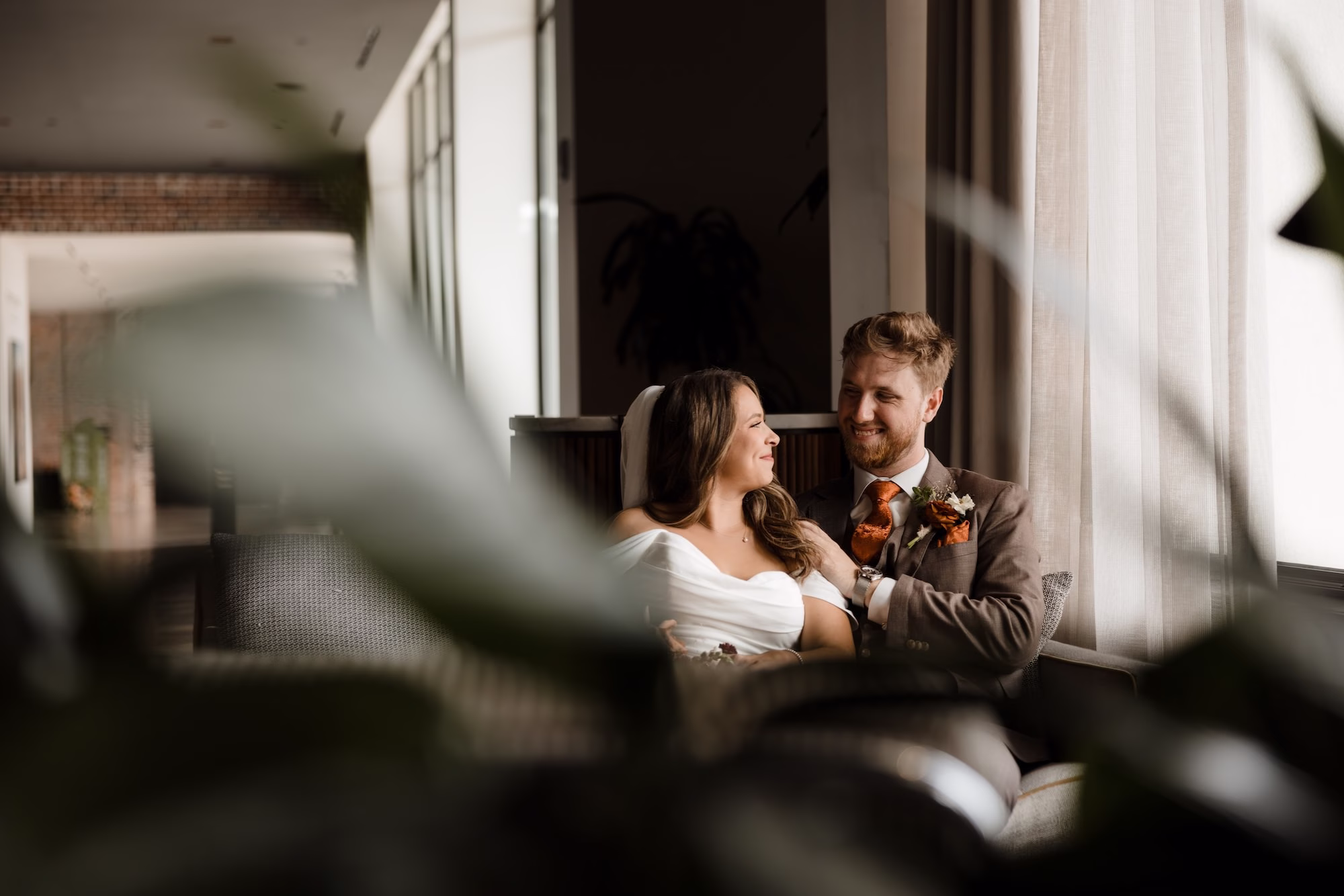 Bride and Groom Wedding Portrait | Tampa Bay Photographer Evoke Photo and Film