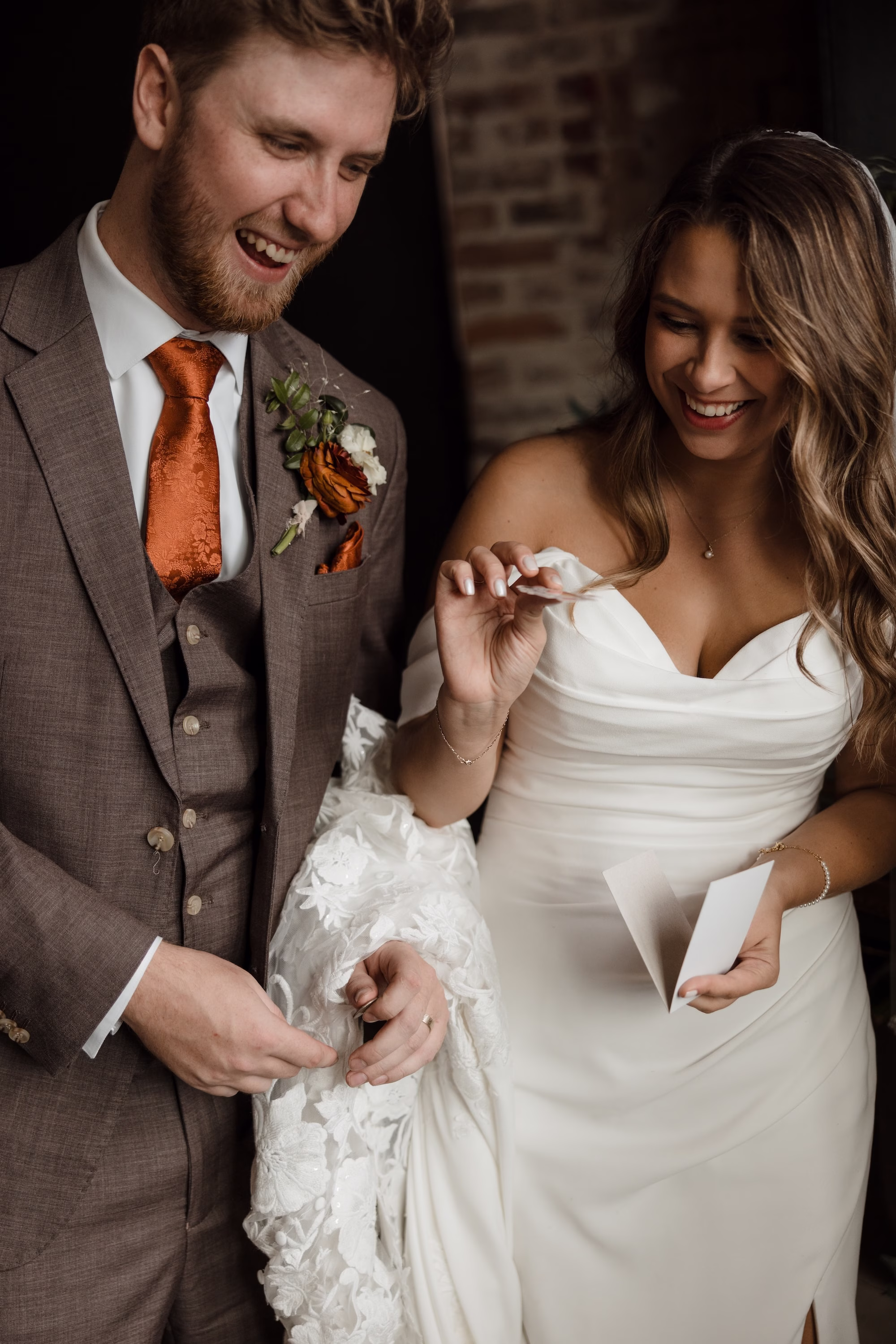 Bride and Groom Wedding Portrait | Tampa Bay Photographer Evoke Photo and Film