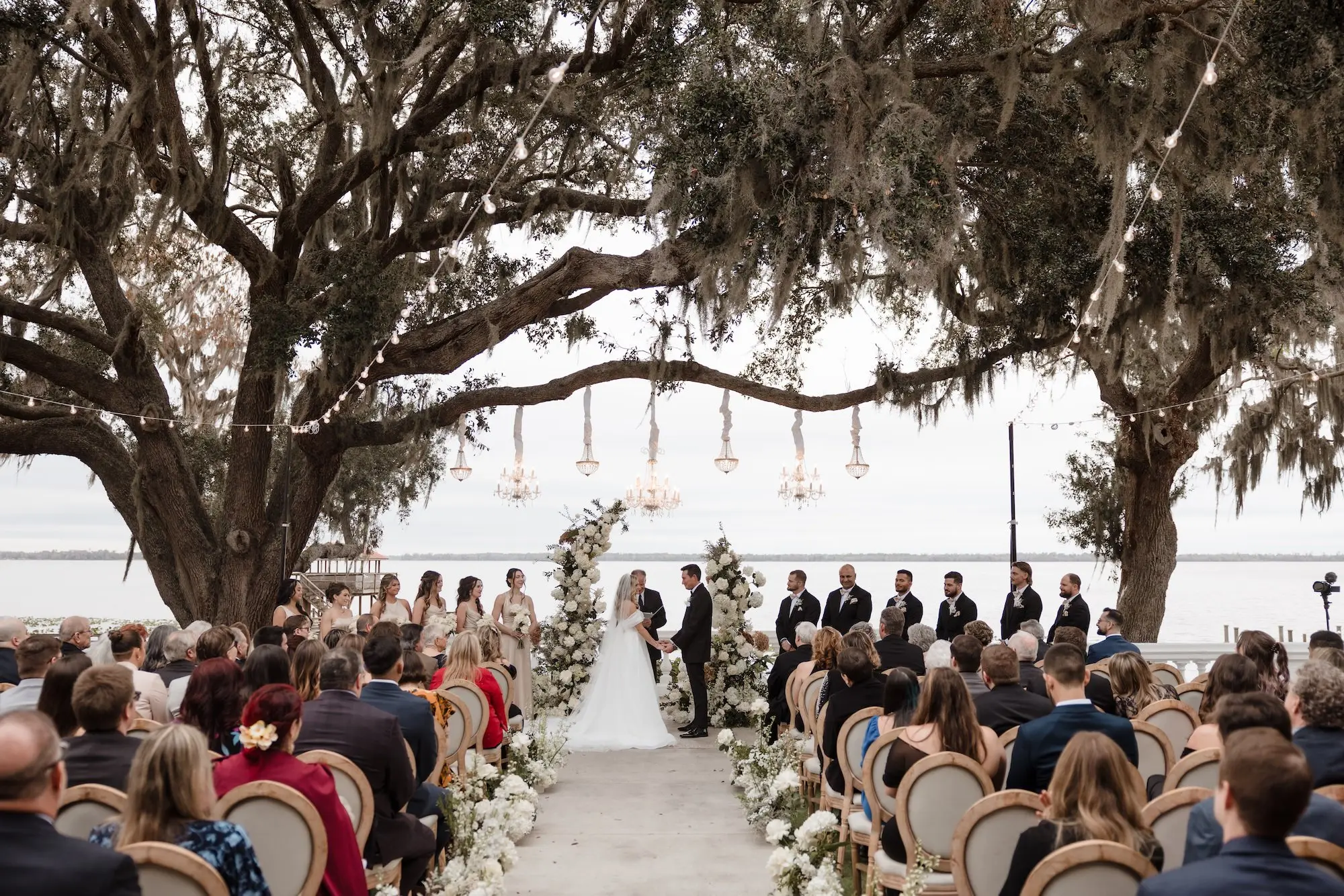 28Timeless Vintage Champagne Wedding Inspiration Evoke Photo and Film Central Florida Venue Bella Cosa - Elegant, Neutral Central Florida Wedding | Bella Cosa Timeless Vintage Champagne Wedding Ceremony Inspiration | Central Florida Event Venue Bella Cosa