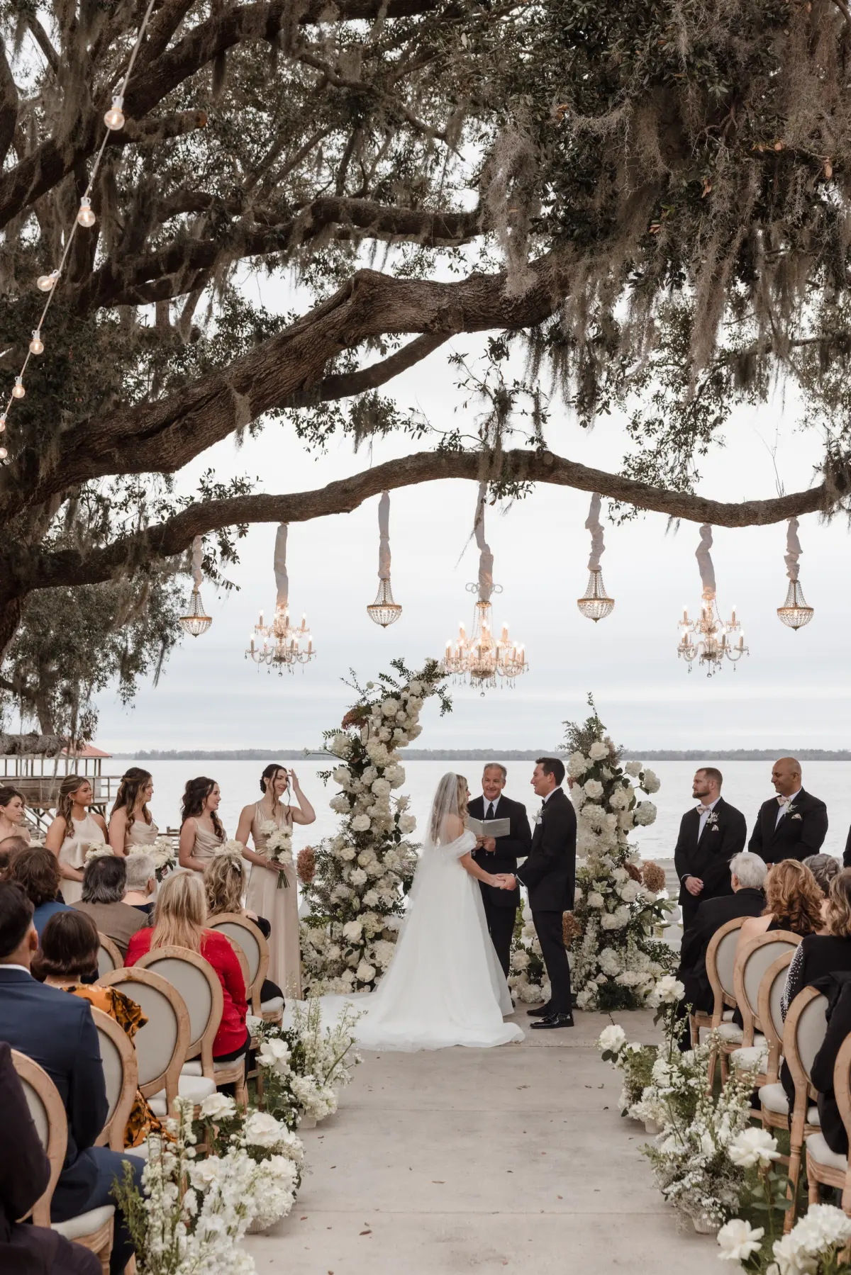 32Timeless Vintage Champagne Wedding Inspiration Evoke Photo and Film Central Florida Venue Bella Cosa - Elegant, Neutral Central Florida Wedding | Bella Cosa Timeless Vintage Champagne Wedding Ceremony Inspiration | Central Florida Event Venue Bella Cosa | Photographer Videographer Evoke Photo and Film