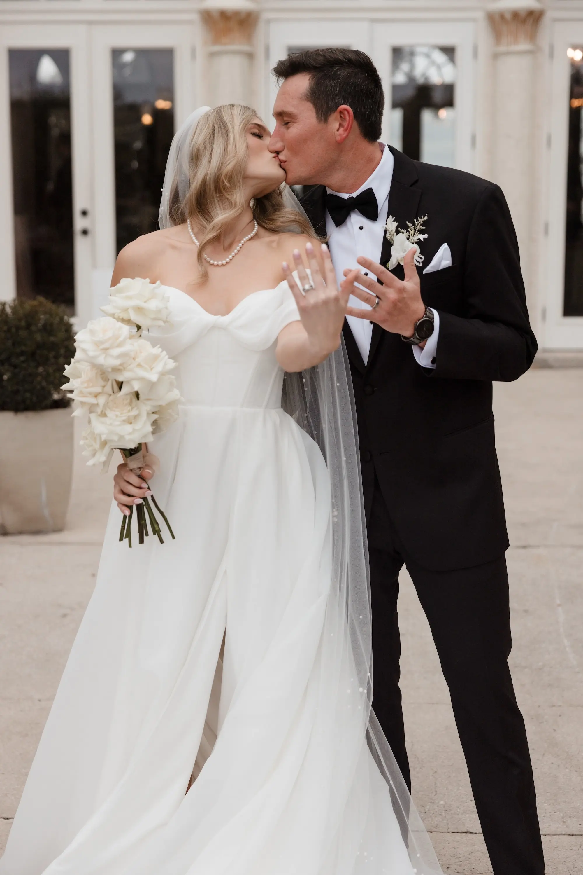 35Timeless Vintage Champagne Wedding Inspiration Evoke Photo and Film - Elegant, Neutral Central Florida Wedding | Bella Cosa Bride and Groom Just Married Wedding Portrait | Tampa Bay Photographer Videographer Evoke Photo and Film