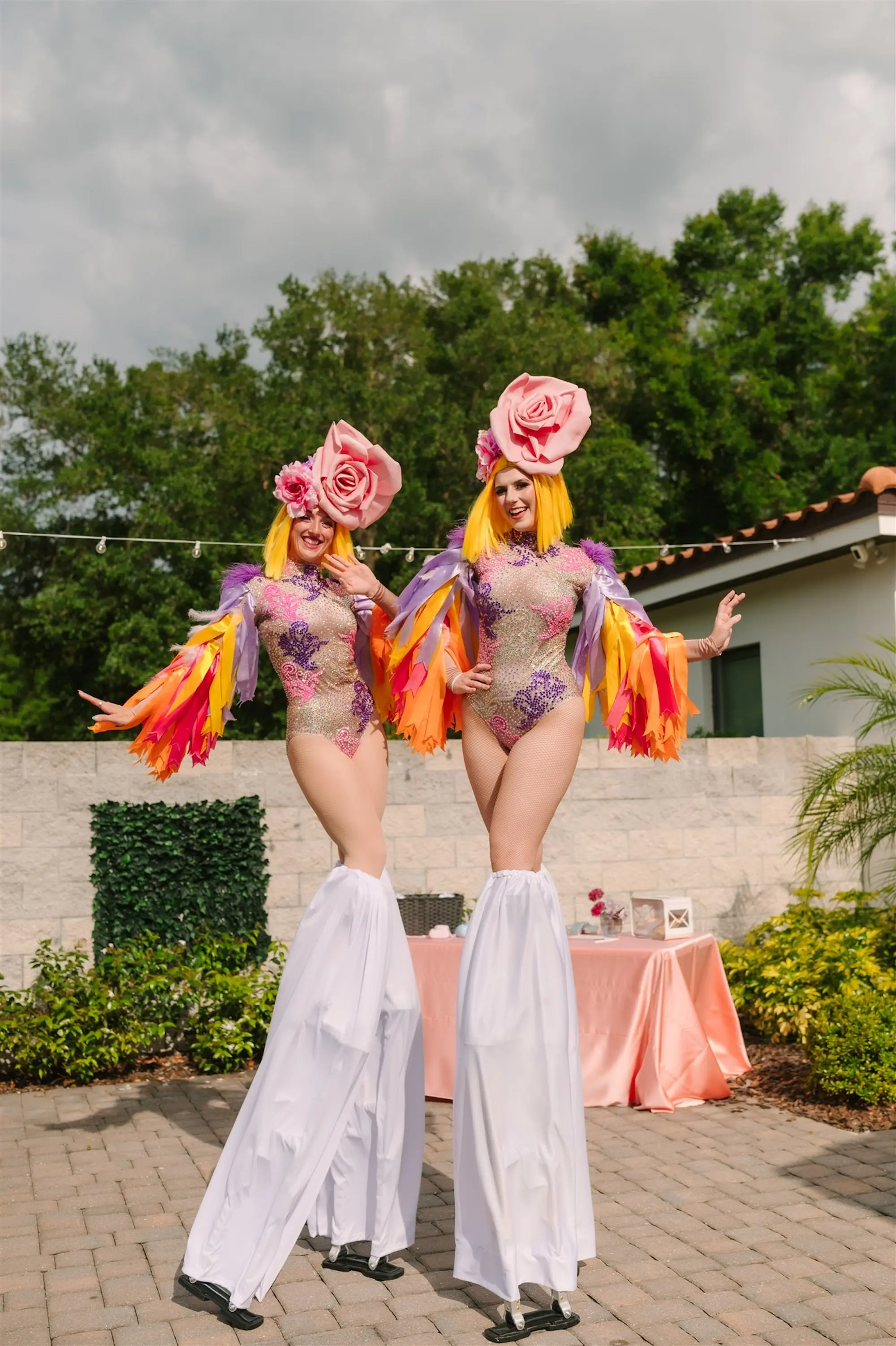 41Colorful Pride Rainbow Wedding Ideas - Colorful, Same-Sex Wedding | The Secret Garden at Paradise Spring Colorful Pride Wedding Reception Entertainment | Tampa Bay Event Planner Wilder Mind Events