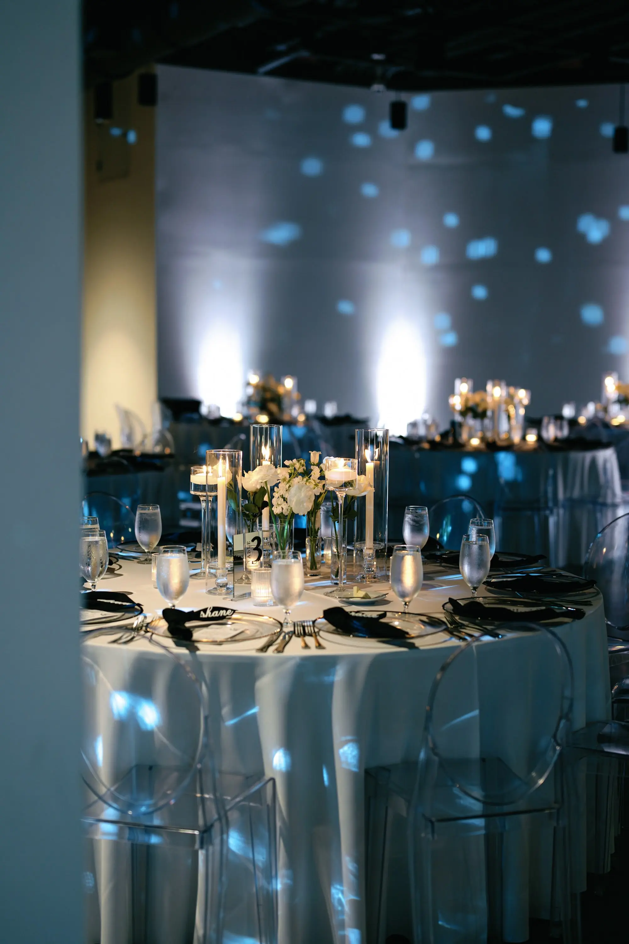 41Modern Classic Black and White Wedding Inspiration - Modern, Black and White Tampa Wedding | Hyde House Public Studio Modern Classic Black and White Wedding Reception Table Decor Inspiration | Tampa Bay Kate Ryan Event Rentals