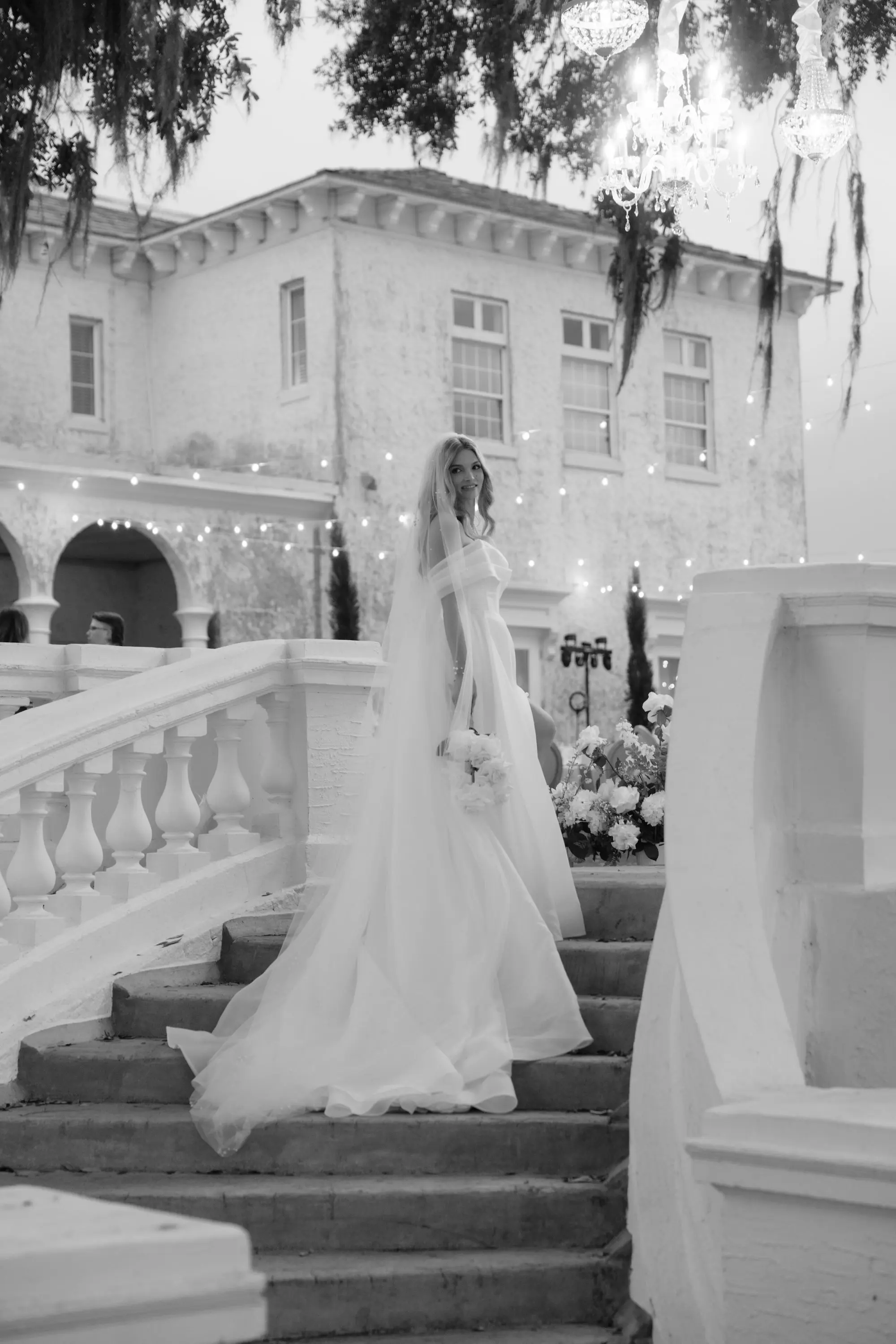 42Timeless Vintage Champagne Wedding Inspiration Evoke Photo and Film Central Florida Venue Bella Cosa - Elegant, Neutral Central Florida Wedding | Bella Cosa White Madi Lane Bridal Wedding Dress Inspiration | Central Florida Event Venue Bella Cosa