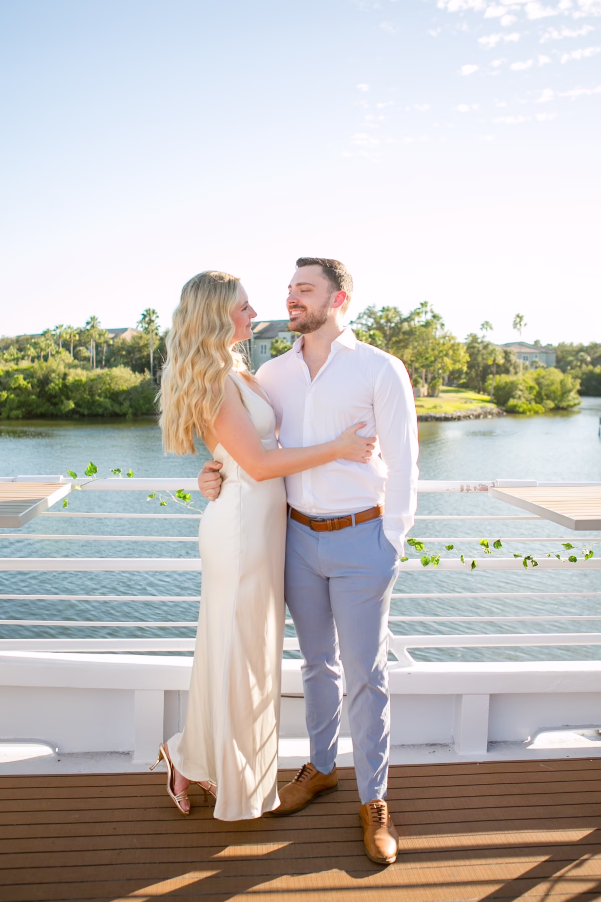 Bride and Groom Wedding Portrait