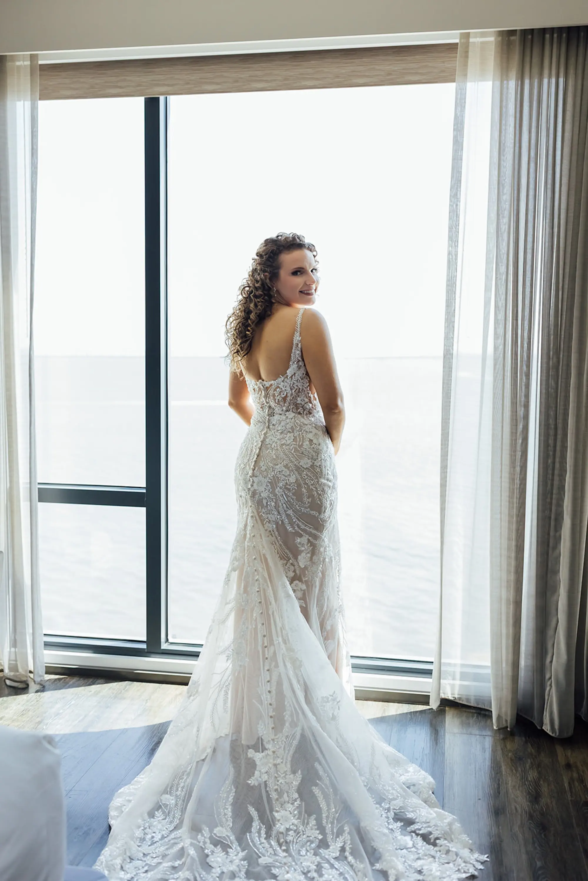 White Lace Allure Bridal Wedding Dress Inspiration