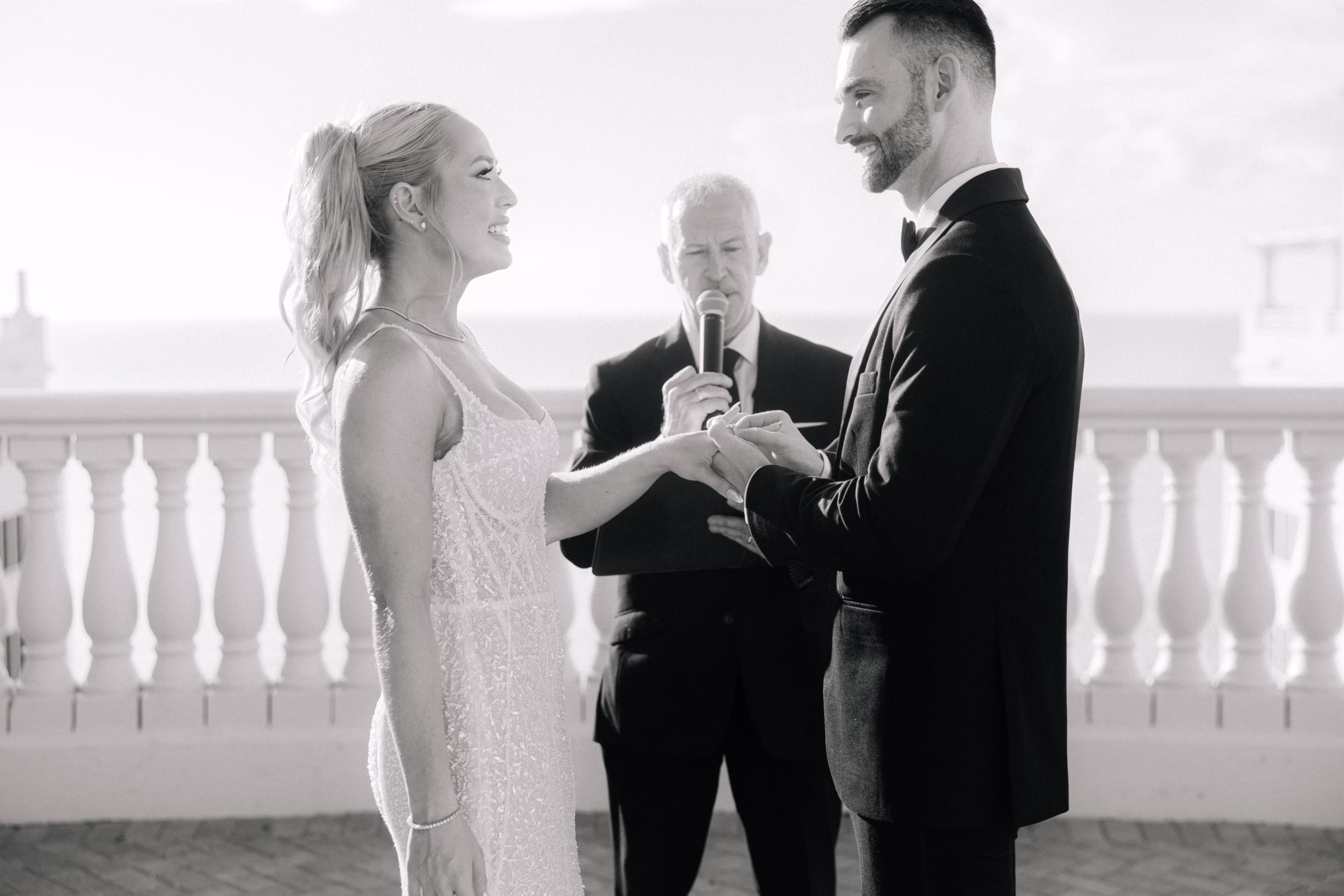 19Modern Timeless Florida Rooftop Wedding - Modern, Timeless Rooftop Wedding | Hyatt Regency Clearwater Beach 19Modern Timeless Florida Rooftop Wedding
