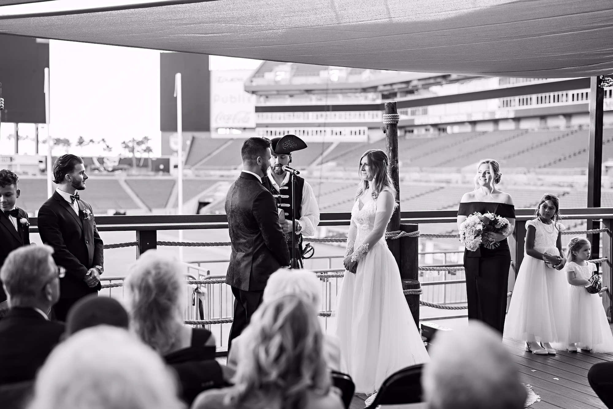211Raymond James Football Wedding Tampa Photographer Limelight Photography - Football-Inspired Tampa Bay Bucs Wedding | Raymond James Stadium 211Raymond James Football Wedding Tampa Photographer Limelight Photography