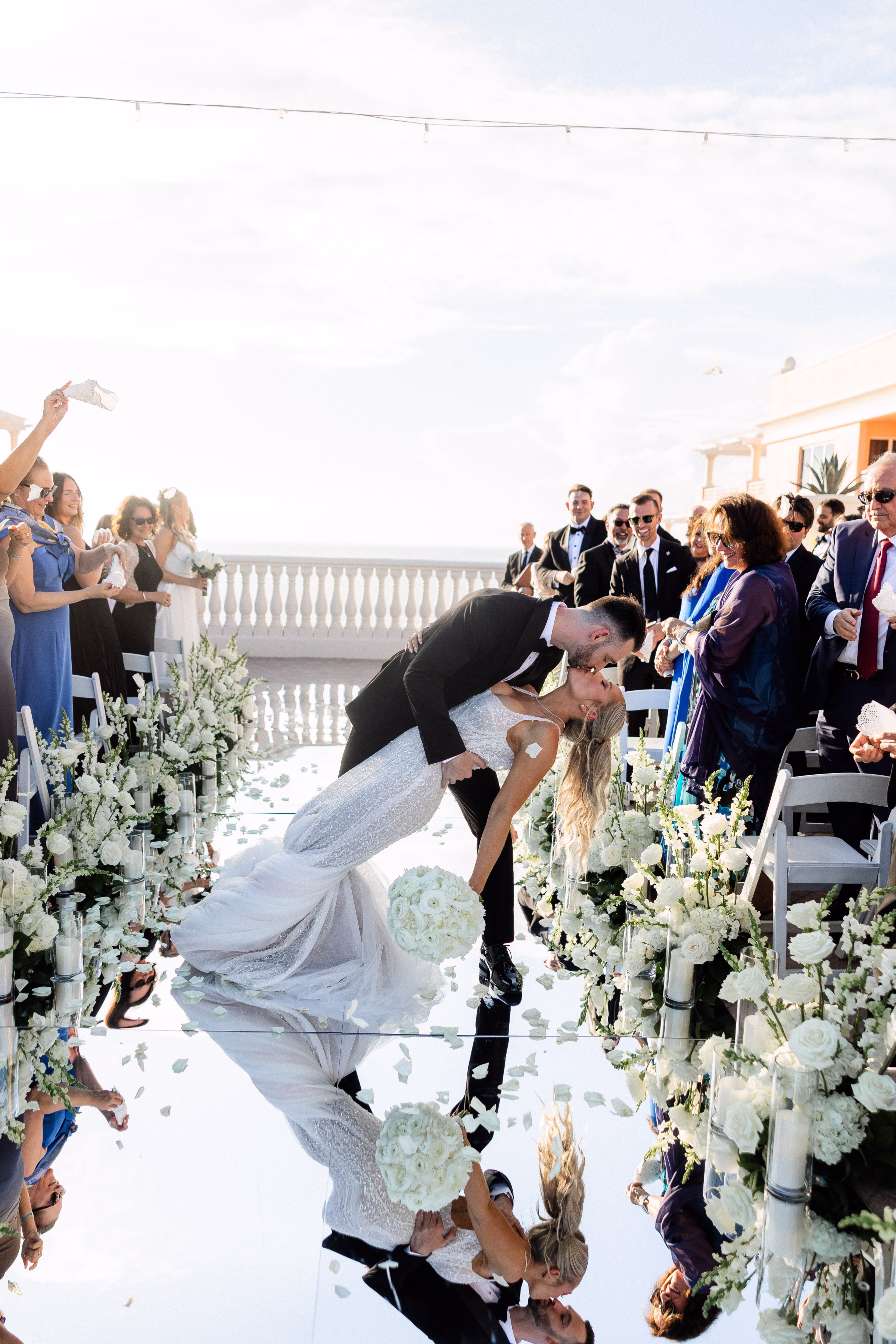 22Modern Timeless Florida Rooftop Wedding - Modern, Timeless Rooftop Wedding | Hyatt Regency Clearwater Beach 22Modern Timeless Florida Rooftop Wedding