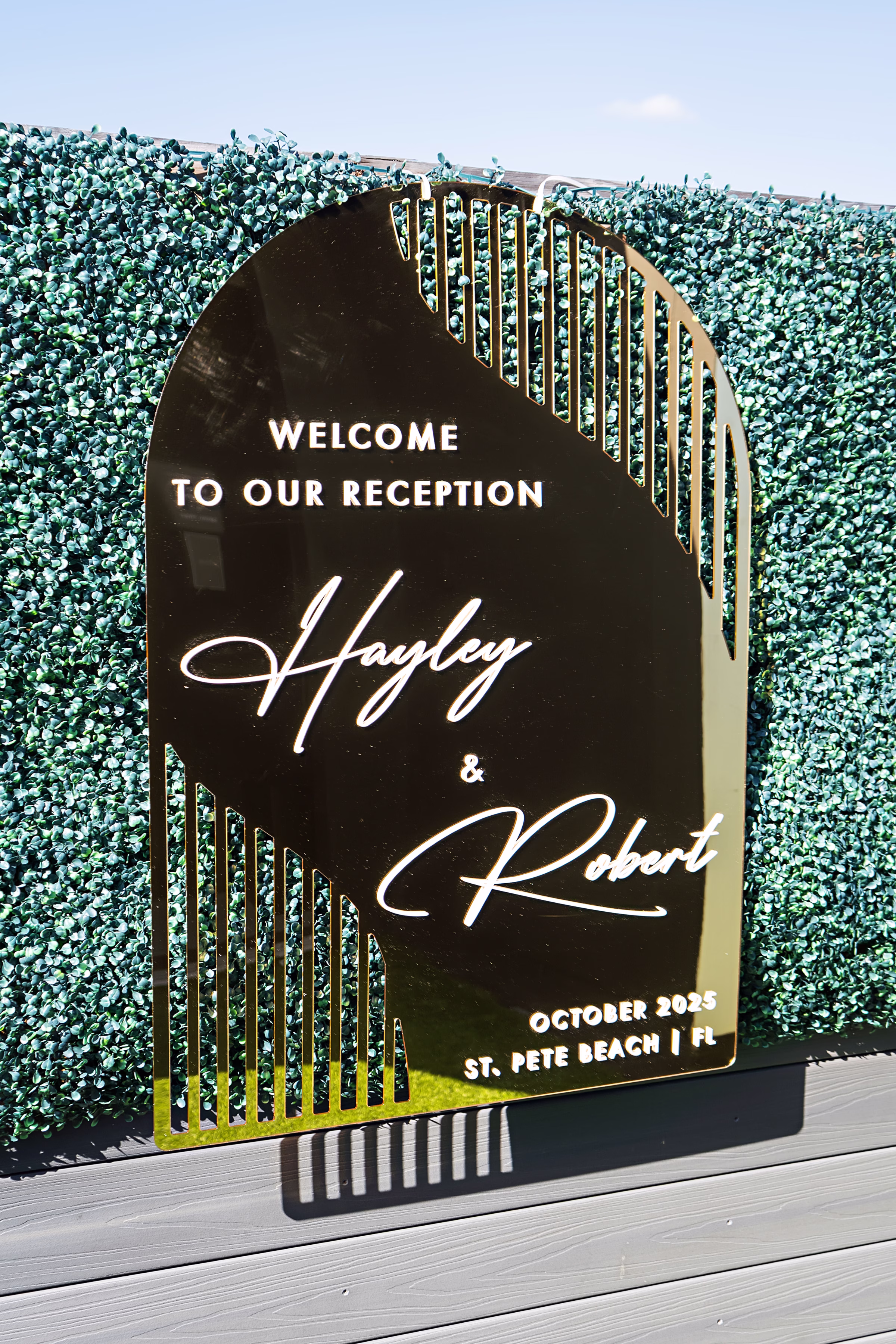 29St Pete Beach Rooftop Wedding - Football-Inspired Tampa Bay Bucs Wedding | Raymond James Stadium 29St Pete Beach Rooftop Wedding