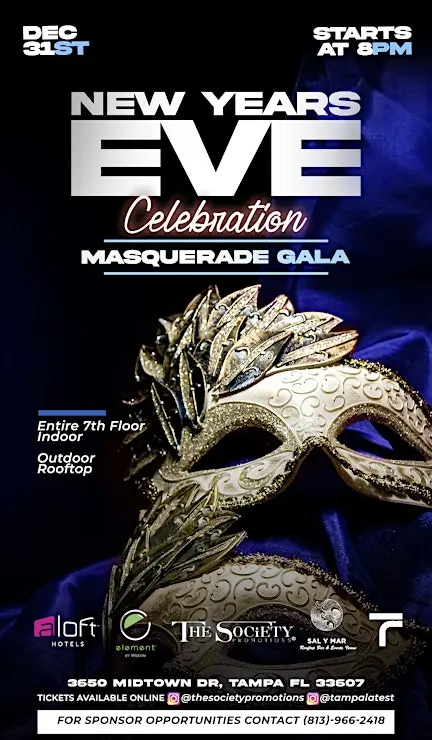 sal y mar - Best Places to Celebrate New Year's Eve in Tampa Bay 2025 sal y mar