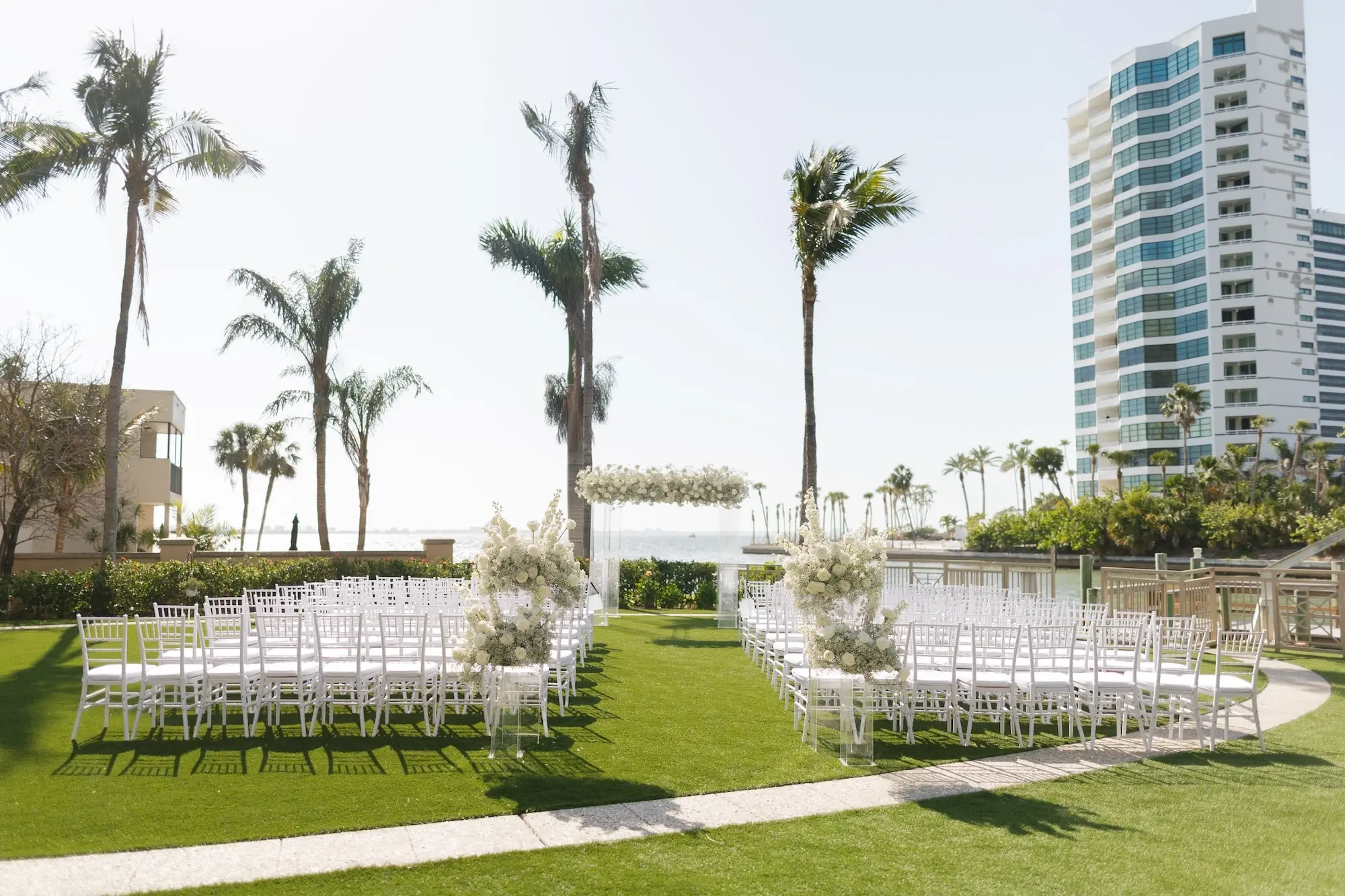 Classic Black and White Wedding | The Ritz-Carlton Sarasota