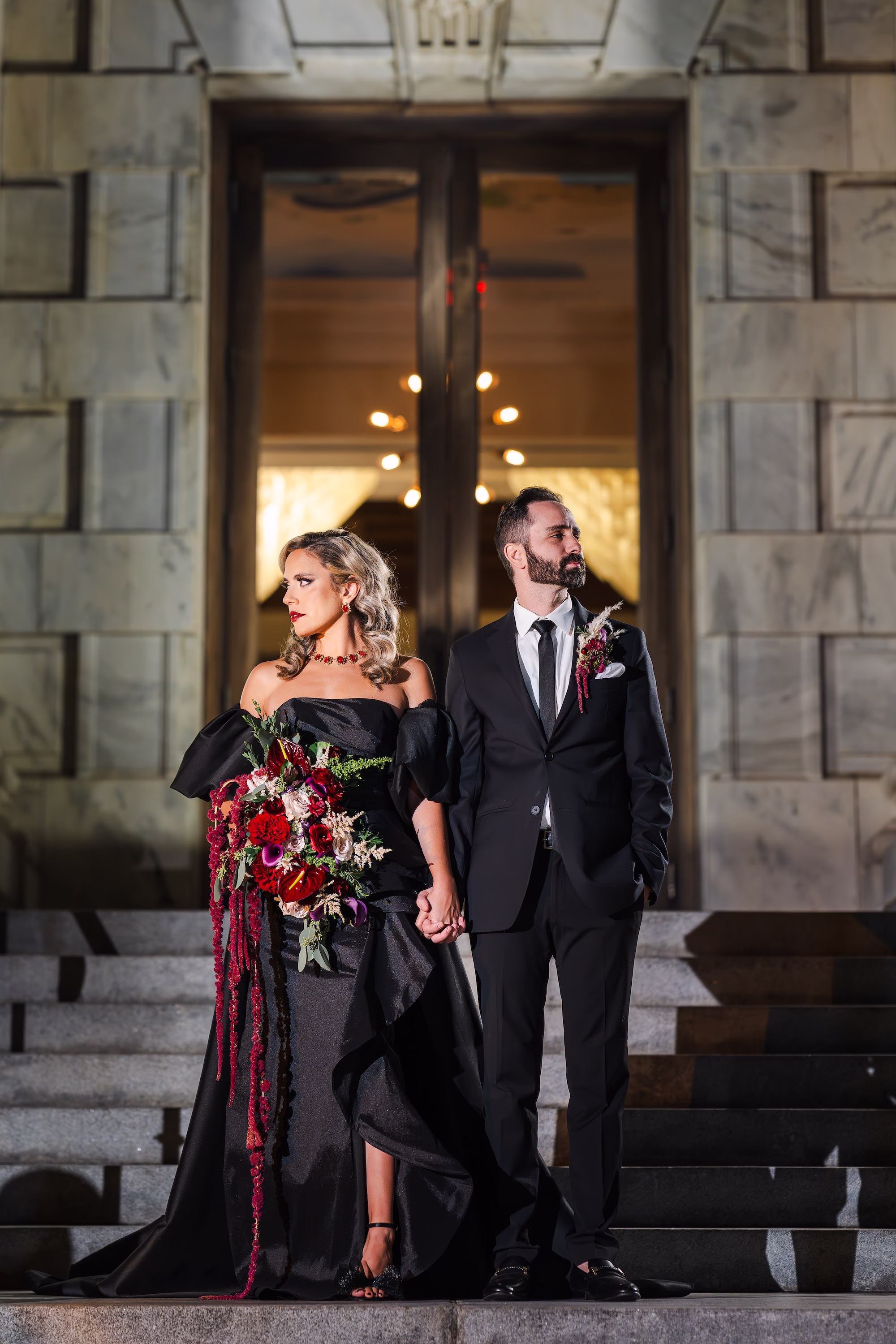 Bride and Groom Wedding Portrait | Tampa Bay Photographer Iyrus Weddings