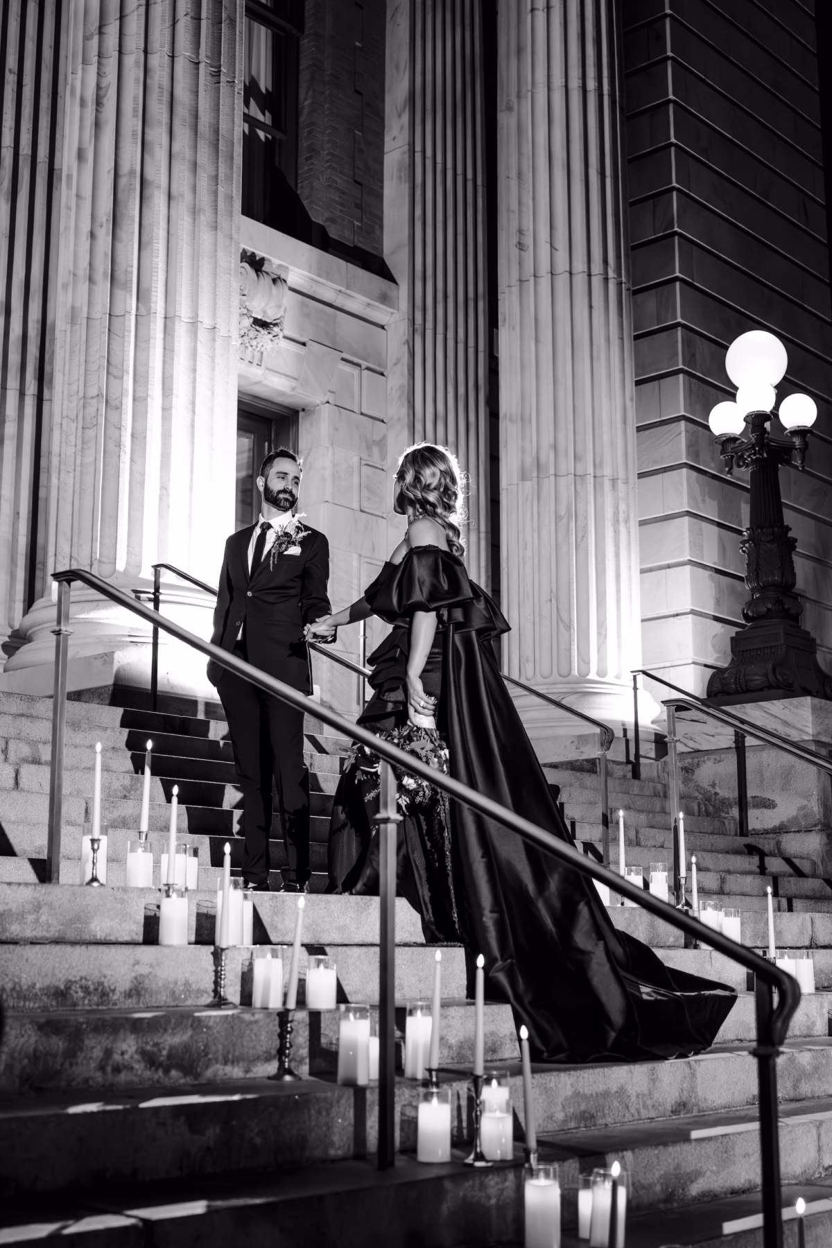 Bride and Groom Wedding Portrait | Tampa Bay Photographer Iyrus Weddings