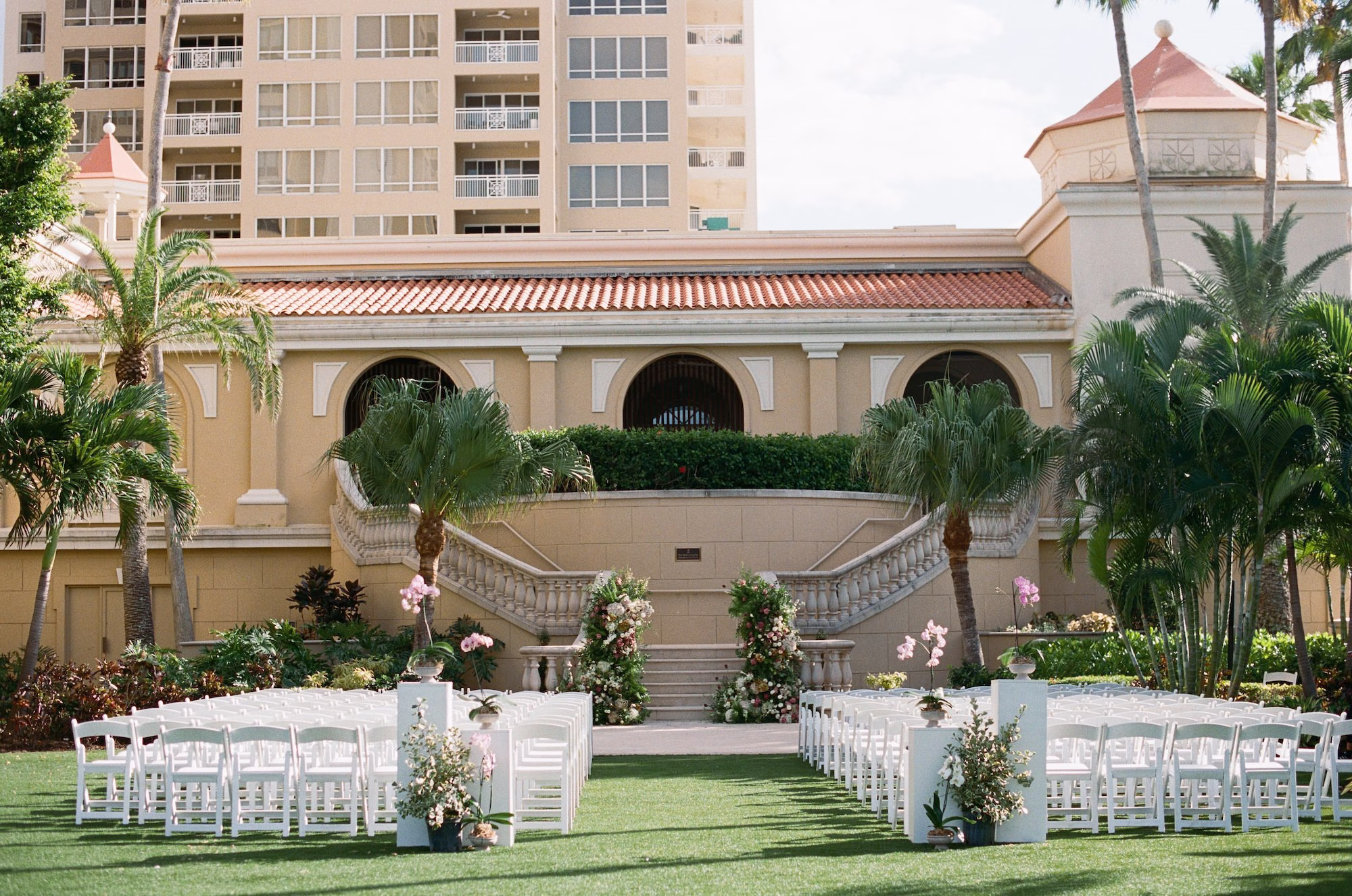 Luxurious Garden Destination Wedding | Ritz-Carlton, Sarasota