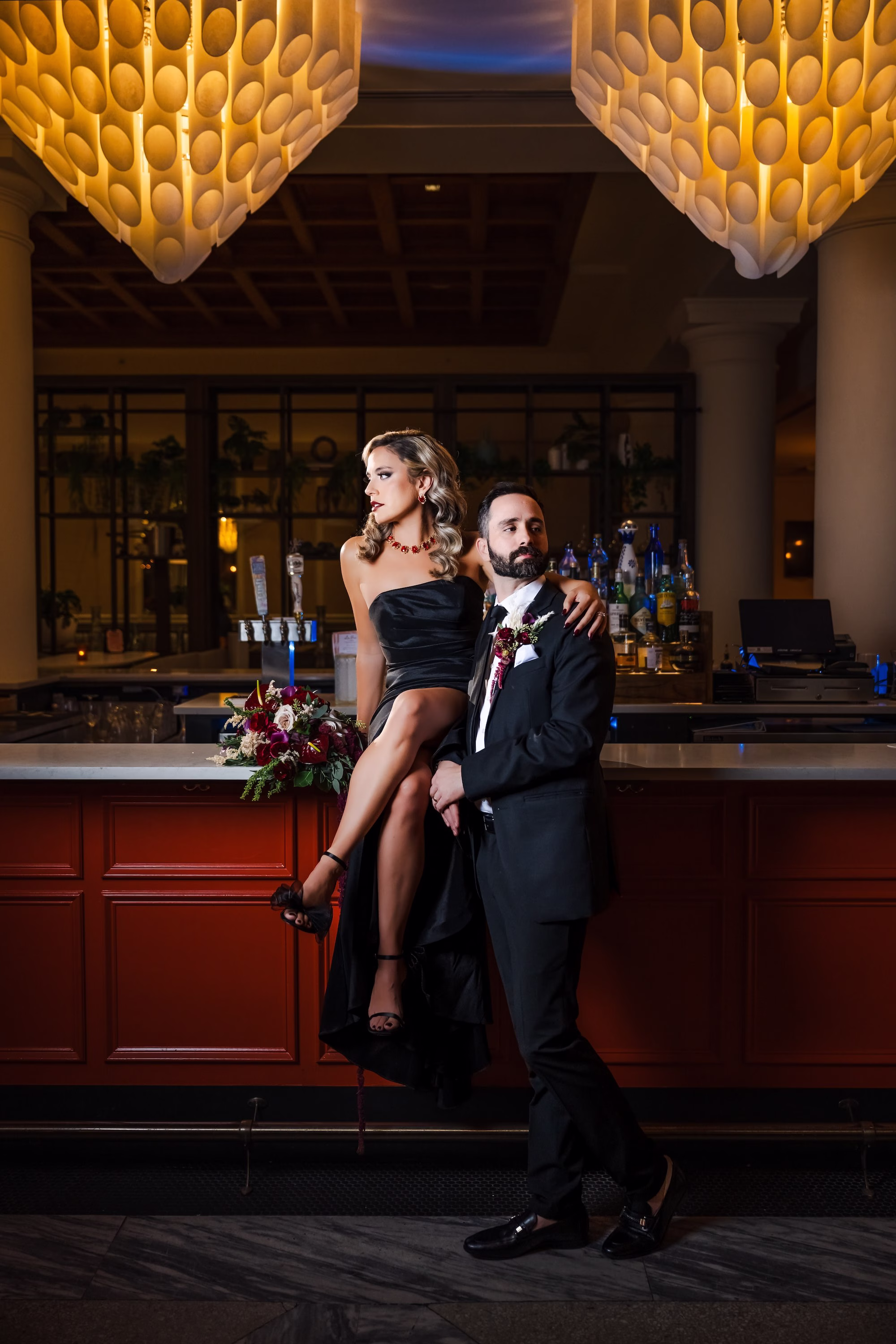 Bride and Groom Wedding Portrait | Tampa Bay Photographer Iyrus Weddings | Content Creator Behind The Vows