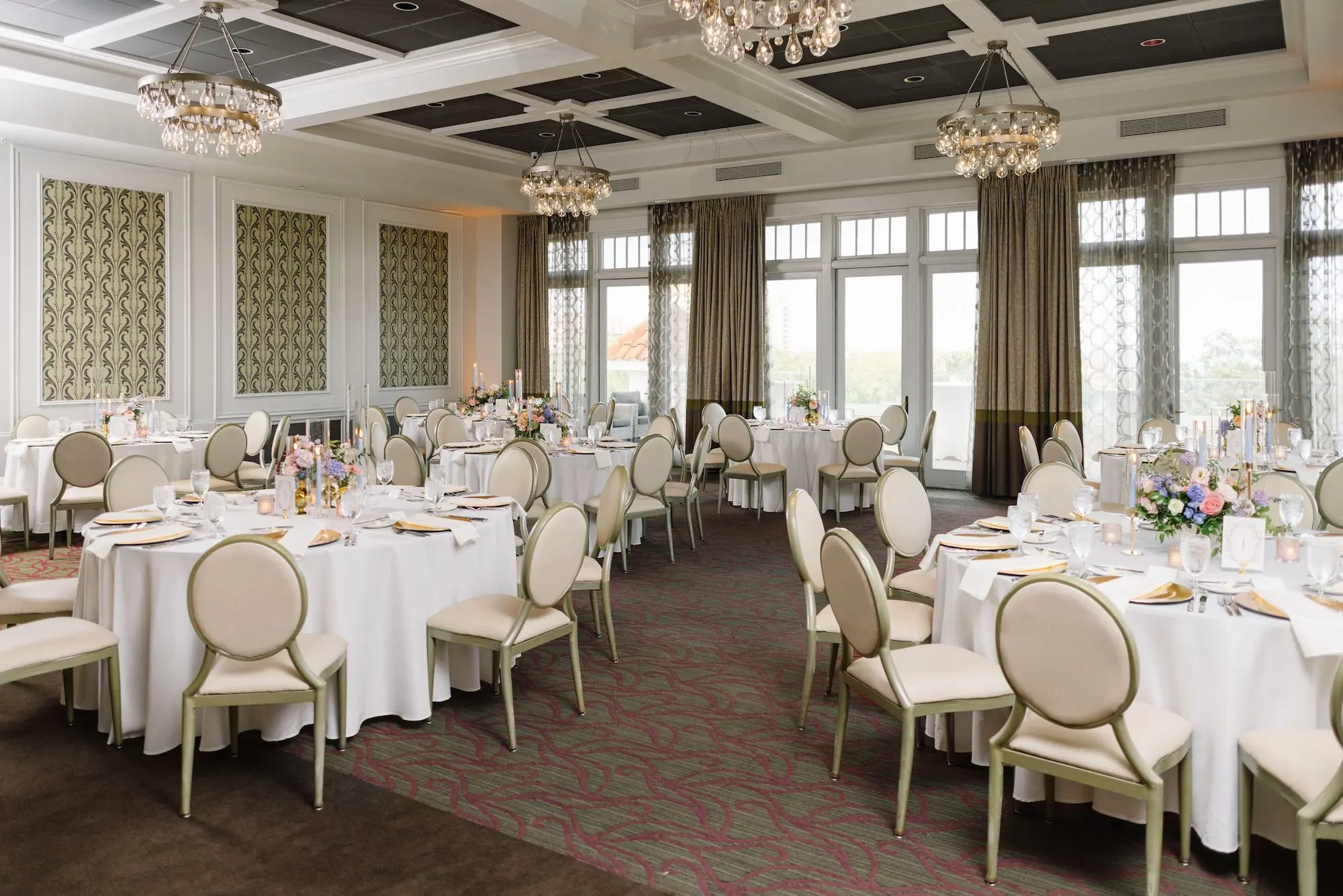 24Green Purple and Pink Spring Florida Wedding Inspiration The Birchwood - Pastel, Old Florida Spring Wedding | The Birchwood Green, Purple, and Pink Spring Florida Wedding Reception Decor Inspiration | St Pete Event Venue The Birchwood