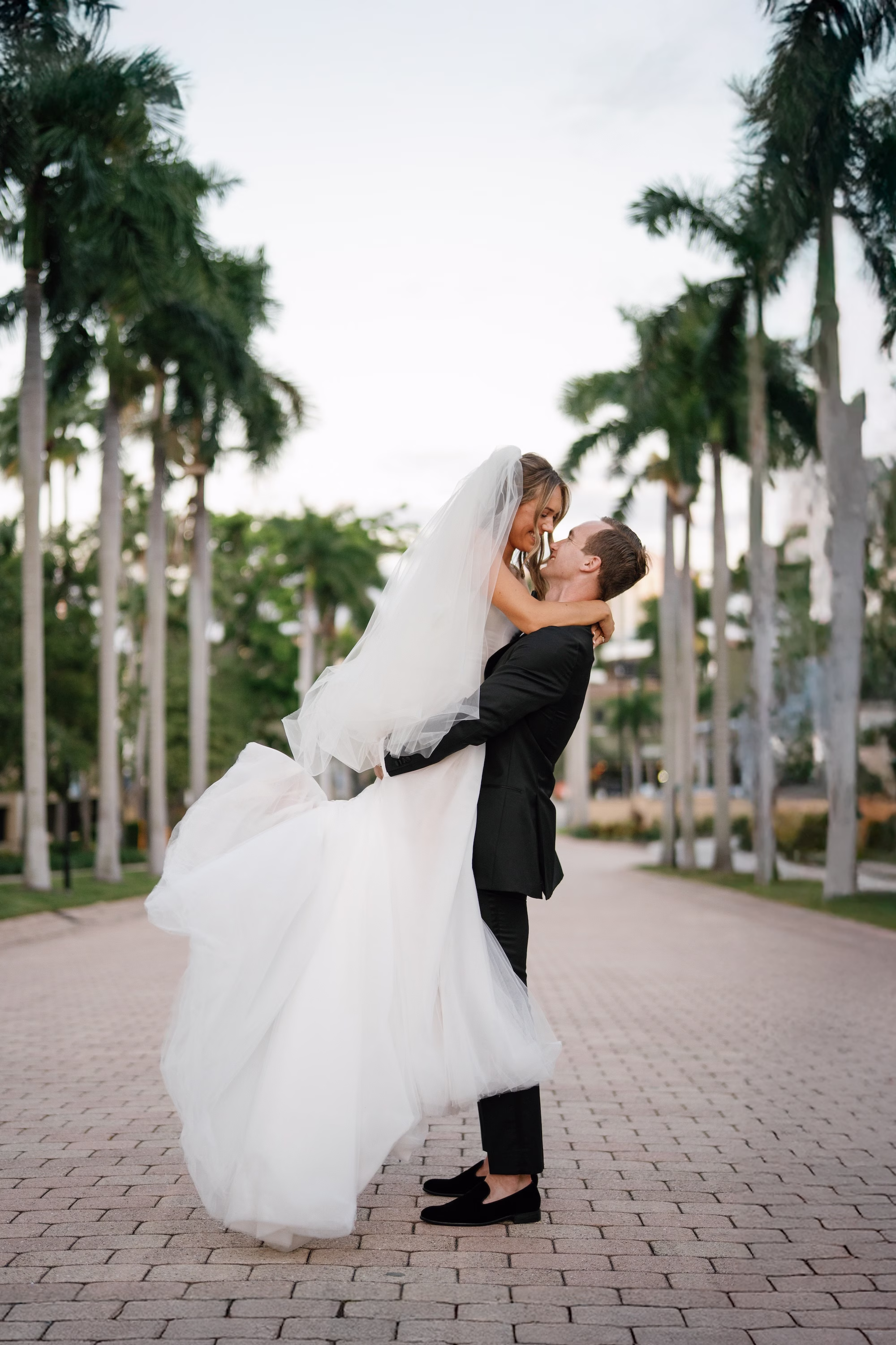 Bride and Groom Wedding Portrait