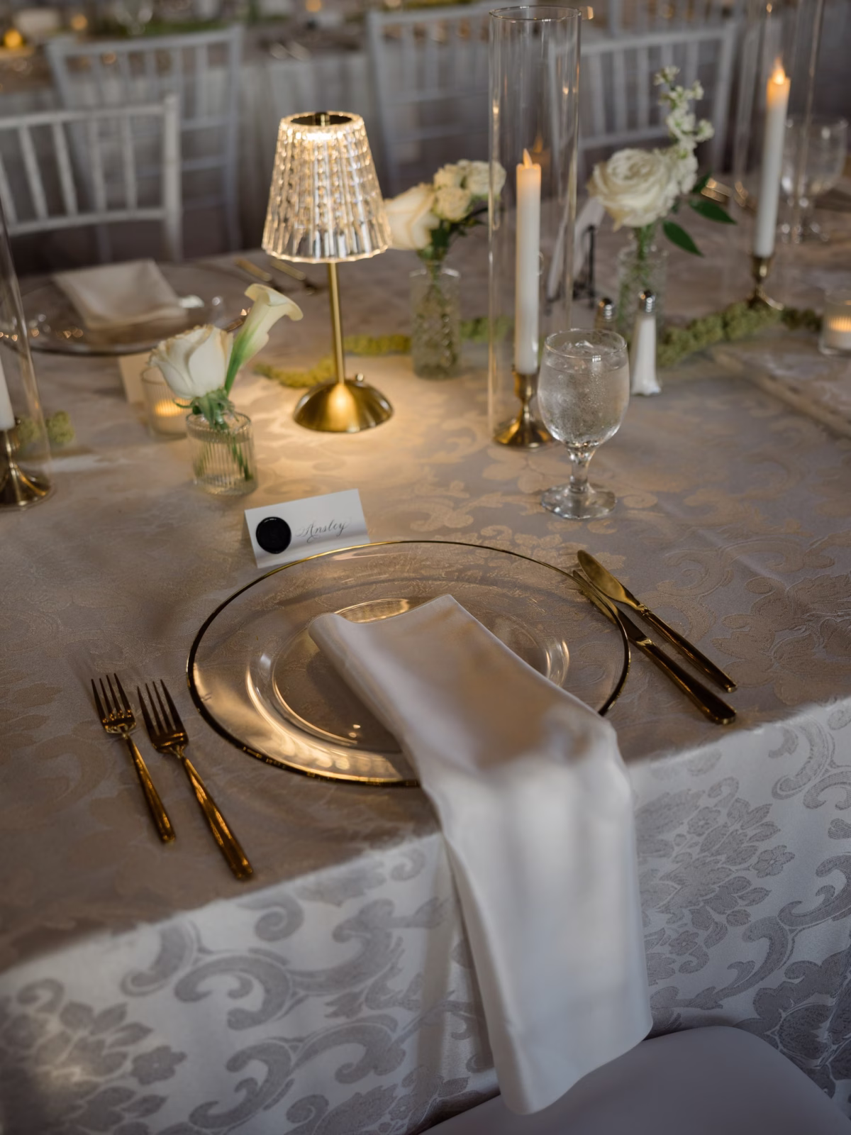 44Classy Black and White Timeless Wedding Inspiration - Chic, Black and White Sarasota Wedding | New College of Florida Classy Black and White Timeless Wedding Reception Place Setting Decor Inspiration | Sarasota Florist Save The Date Florida | Rentals Gabro Event Services