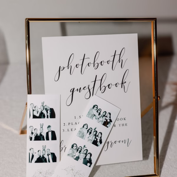 44Classic White Cream and Gold Wedding Ideas - Romantic White and Gold Tampa Wedding | Avila Golf & Country Club Classic Wedding Reception Photo Booth Guestbook Ideas | Tampa Bay The Gala Photobooth