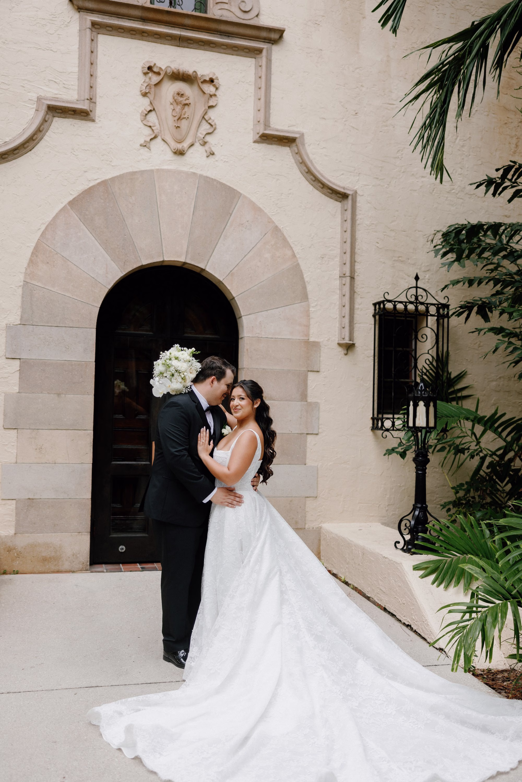 Bride and Groom Wedding Portrait
