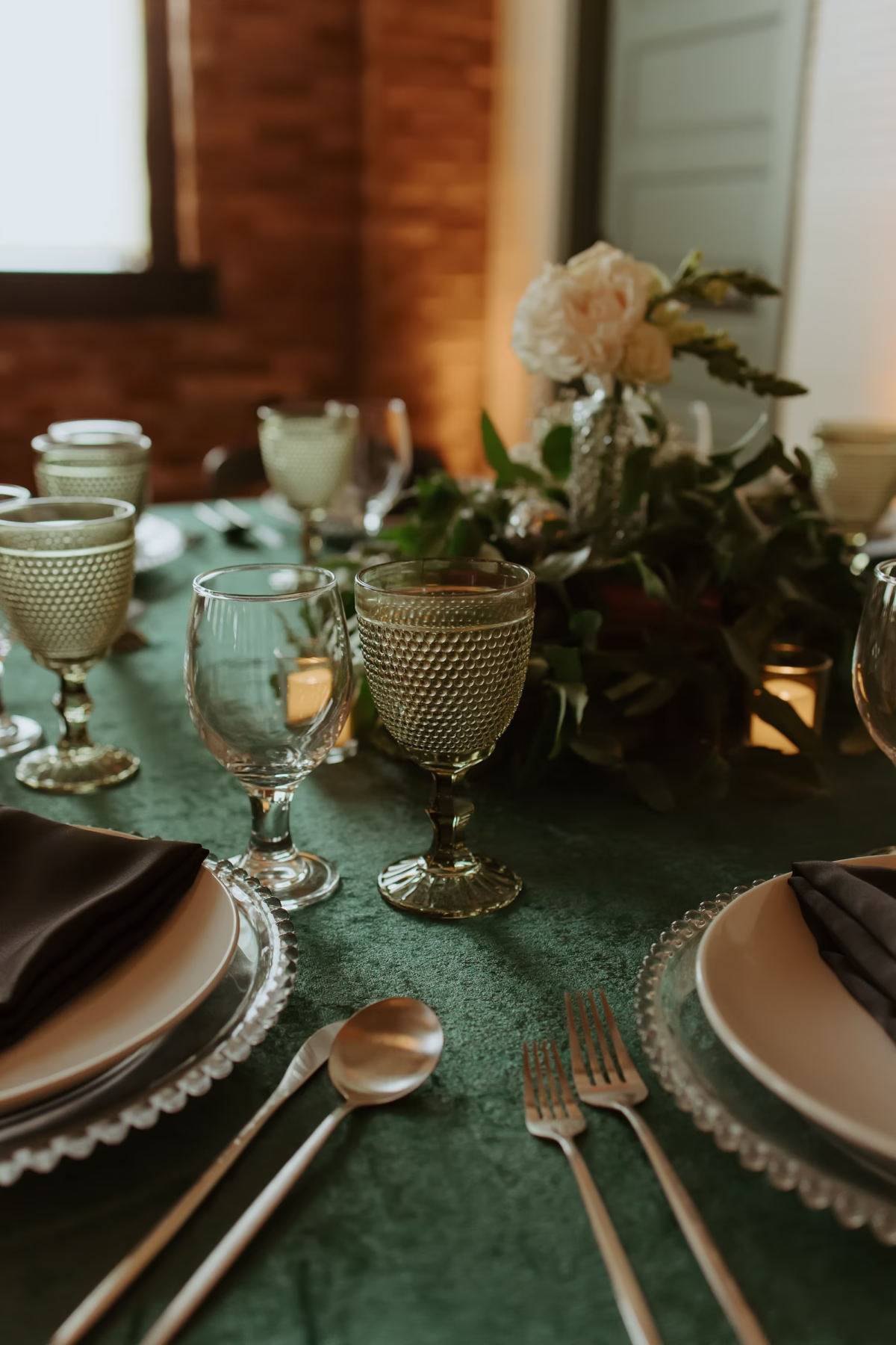 19Moody Green Disco Wedding Ideas - Modern and Moody Ybor City Wedding Inspiration | J.C. Newman Cigar Co. 19Moody Green Disco Wedding Ideas