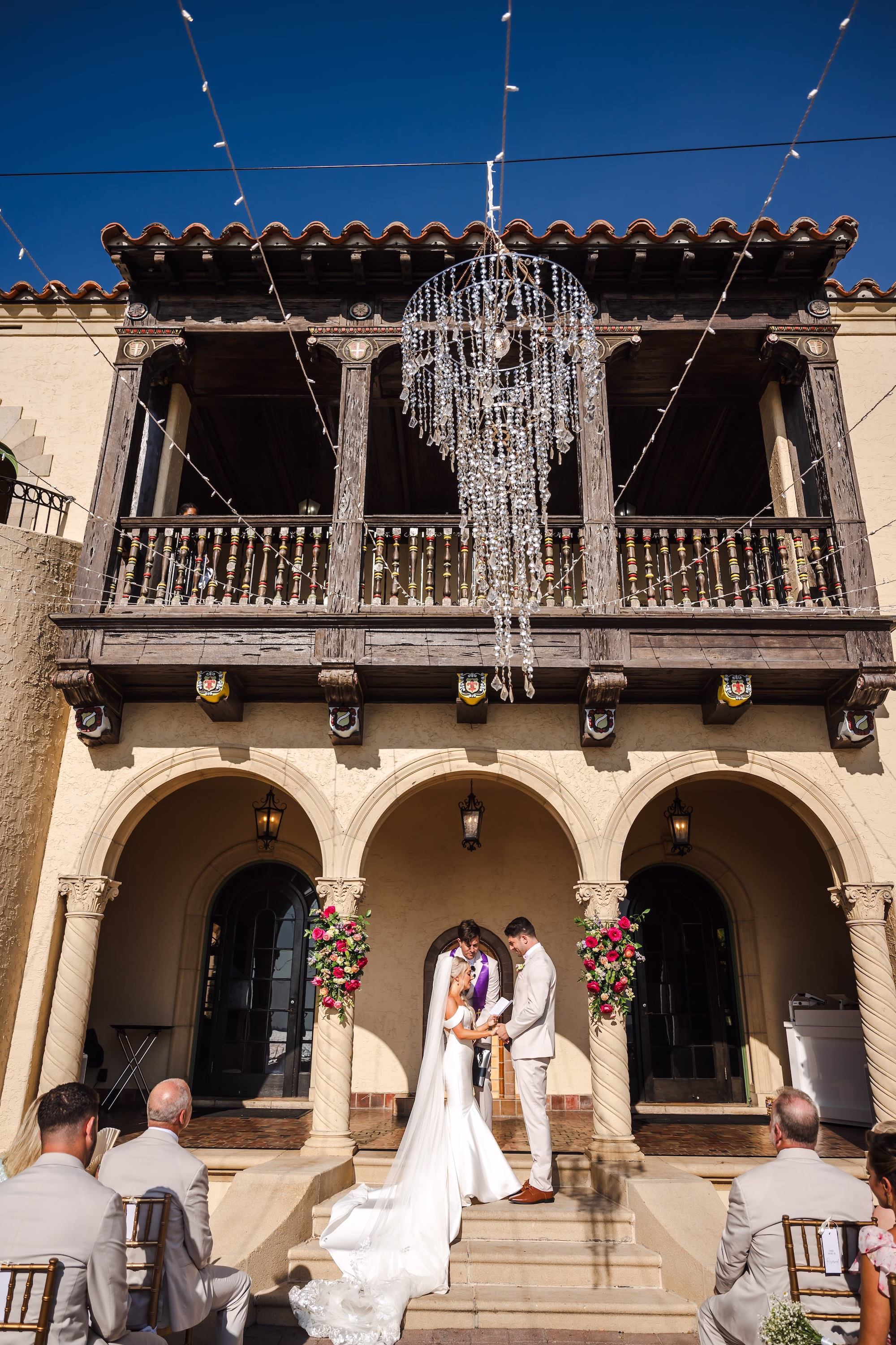 33Outdoor Florida Pink Spring Wedding Inspiration Sarasota Venue Powel Crosley Estate - Pink, Spring Waterfront Sarasota Wedding | The Powel Crosley Estate Outdoor Florida Pink Spring Wedding Inspiration | Sarasota Venue Powel Crosley Estate | Photographer Iyrus Weddings