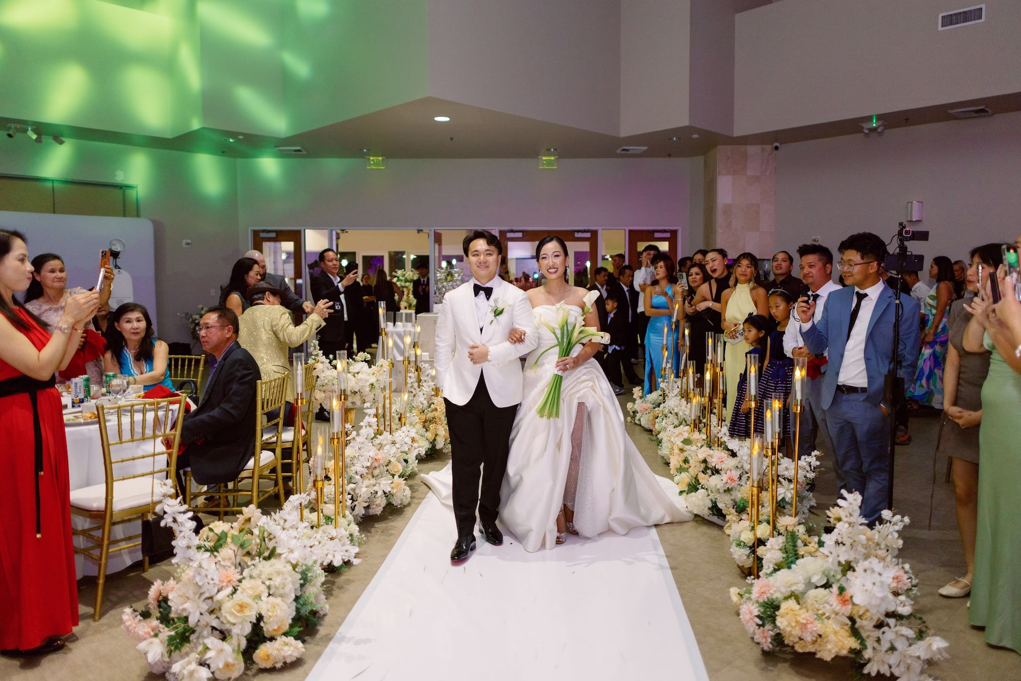 Bride and Groom Wedding Portrait