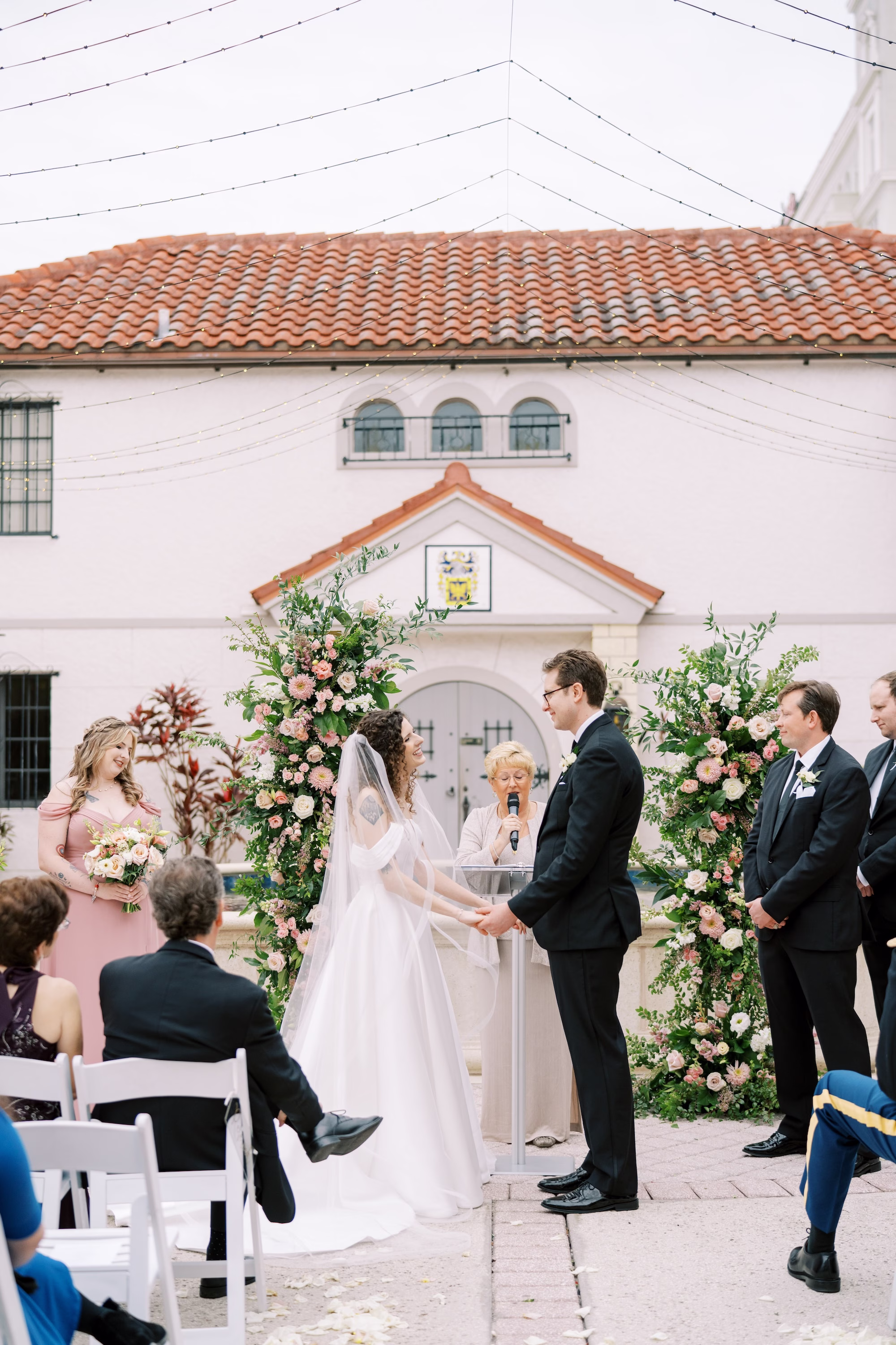 Bride and Groom Wedding Portrait