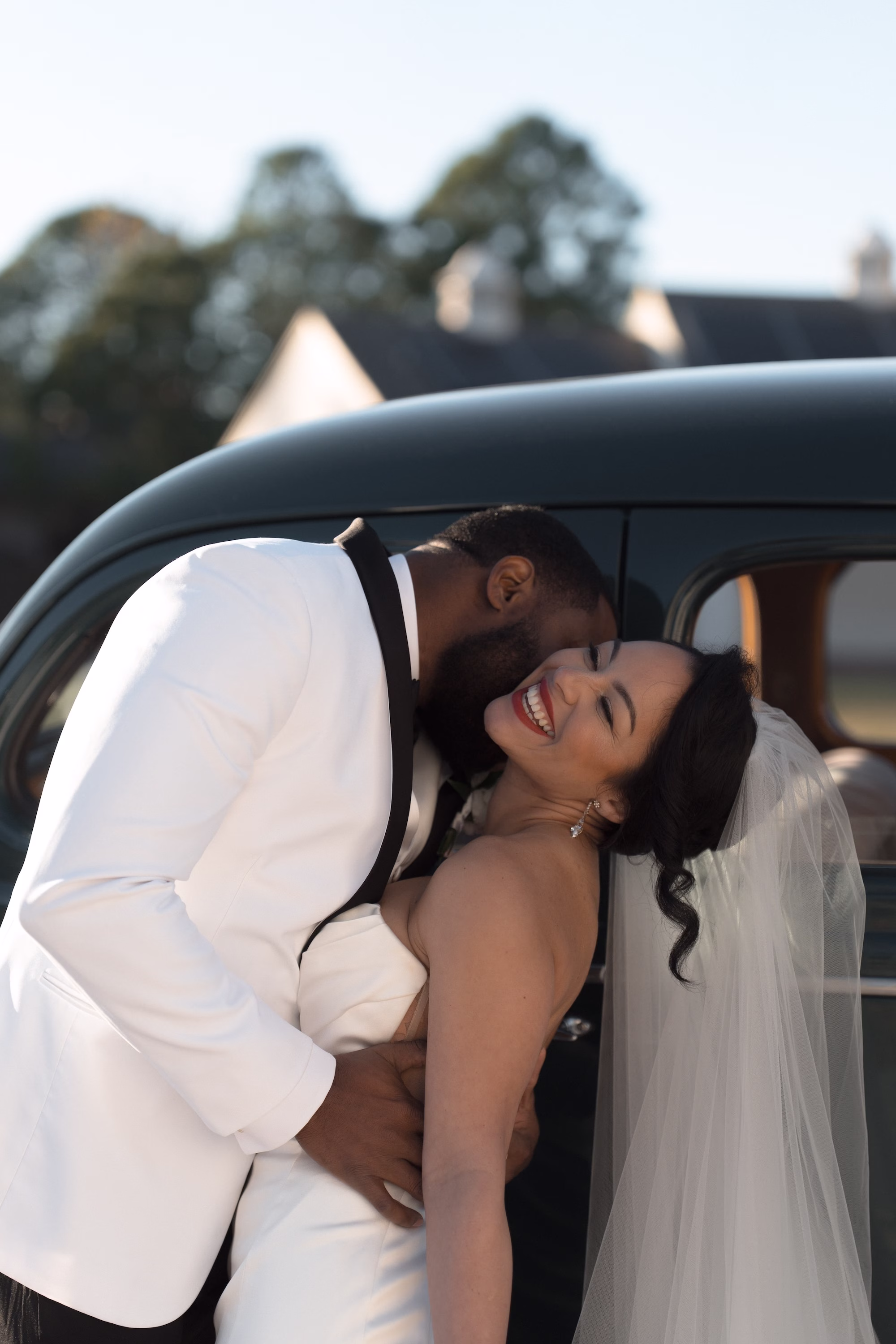32Timeless Black and Wedding New Years Eve Wedding Ideas - Timeless Black and White Tarpon Springs Wedding | Whitehurst Gallery Bride and Groom Wedding Portrait | Tampa Bay Photographer Amber Yonker Photography