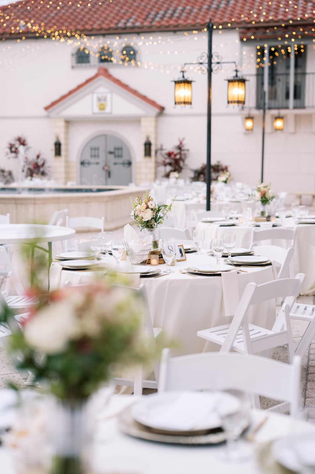 Vintage Rose and Blush Bookish Inspired Wedding Reception Table Scape Decor Ideas