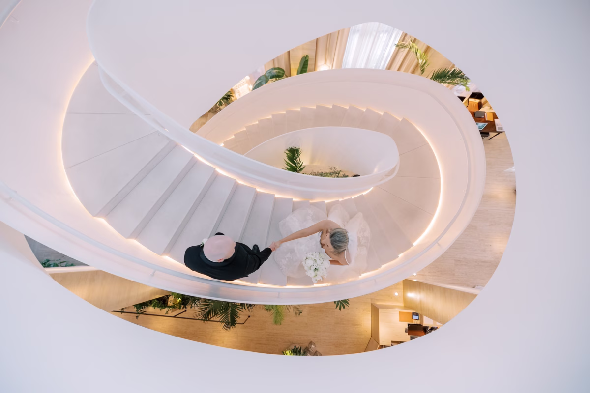 Bride and Groom Wedding Portrait | Tampa Bay Event Venue The Edition