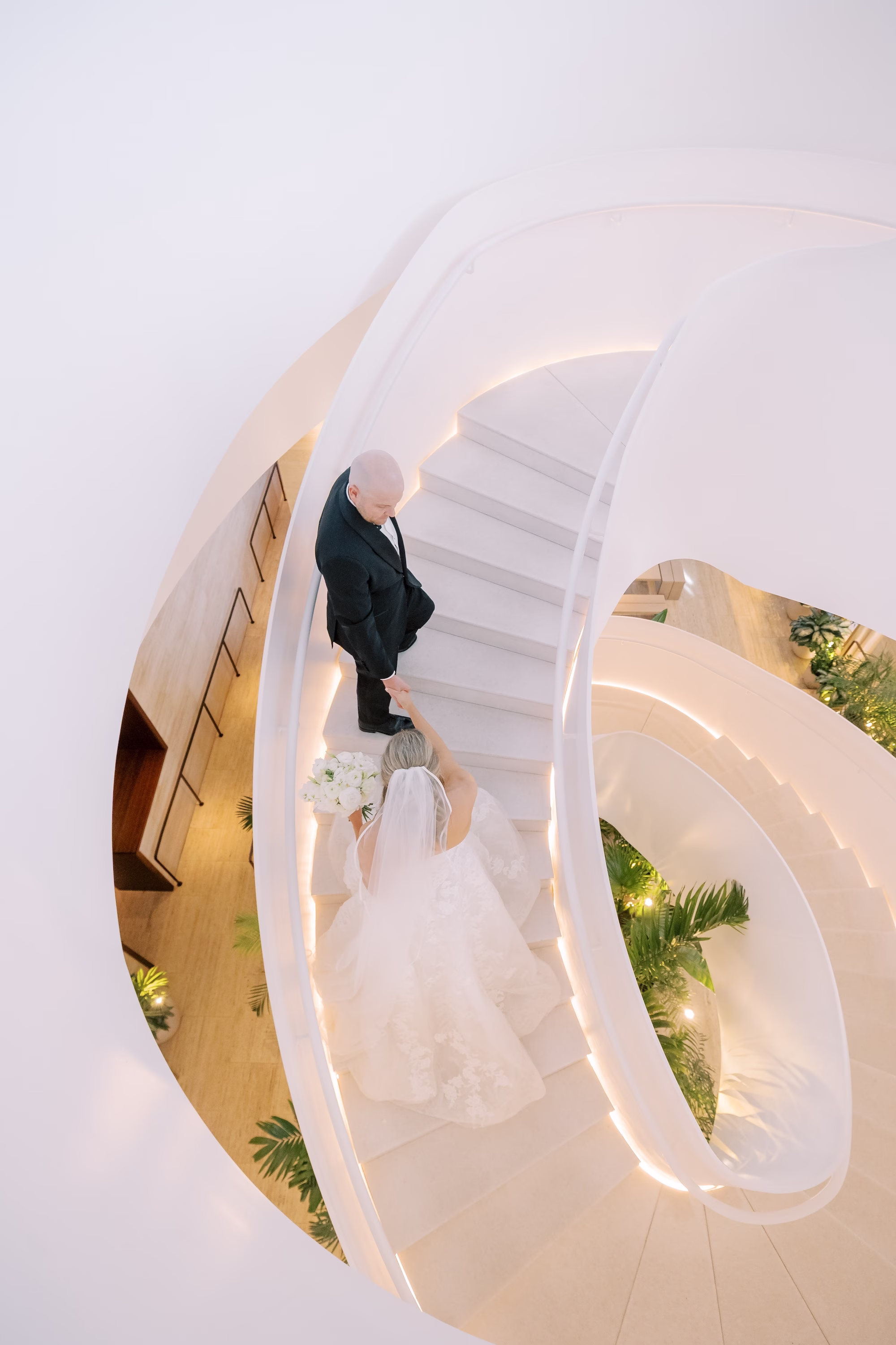 Bride and Groom Wedding Portrait | Tampa Bay Event Venue The Edition