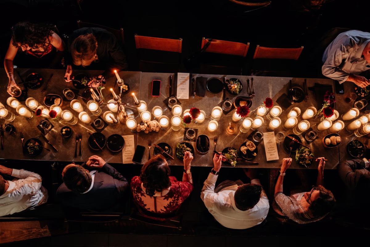31Moody Green and Red Wedding Inspiration