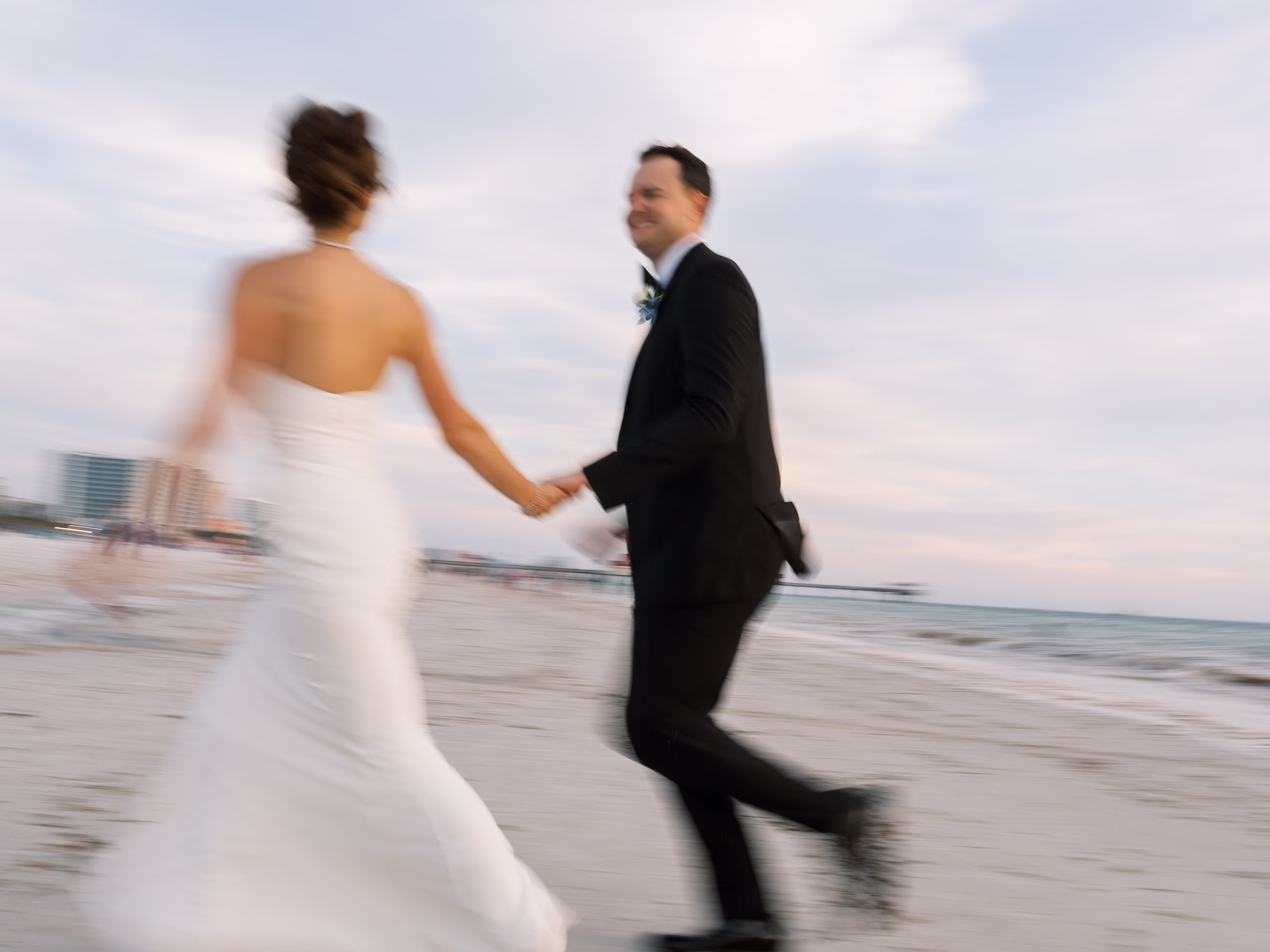 Bride and Groom Wedding Portrait