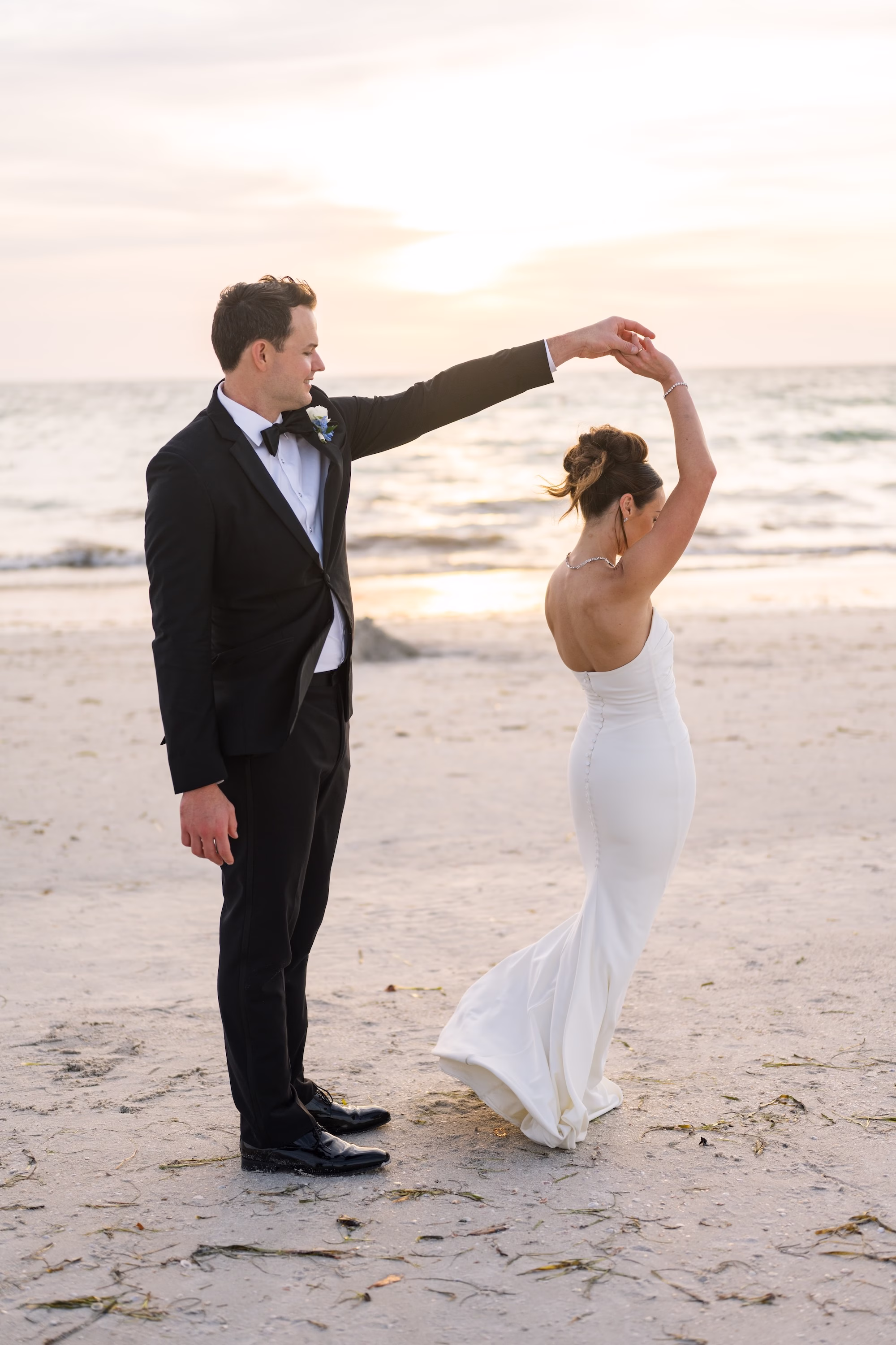Bride and Groom Wedding Portrait