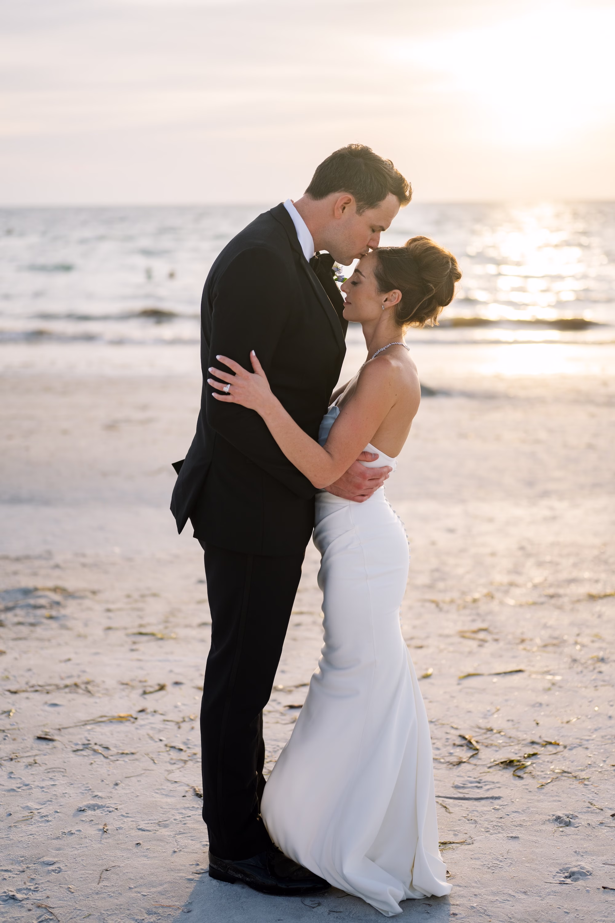 Bride and Groom Wedding Portrait