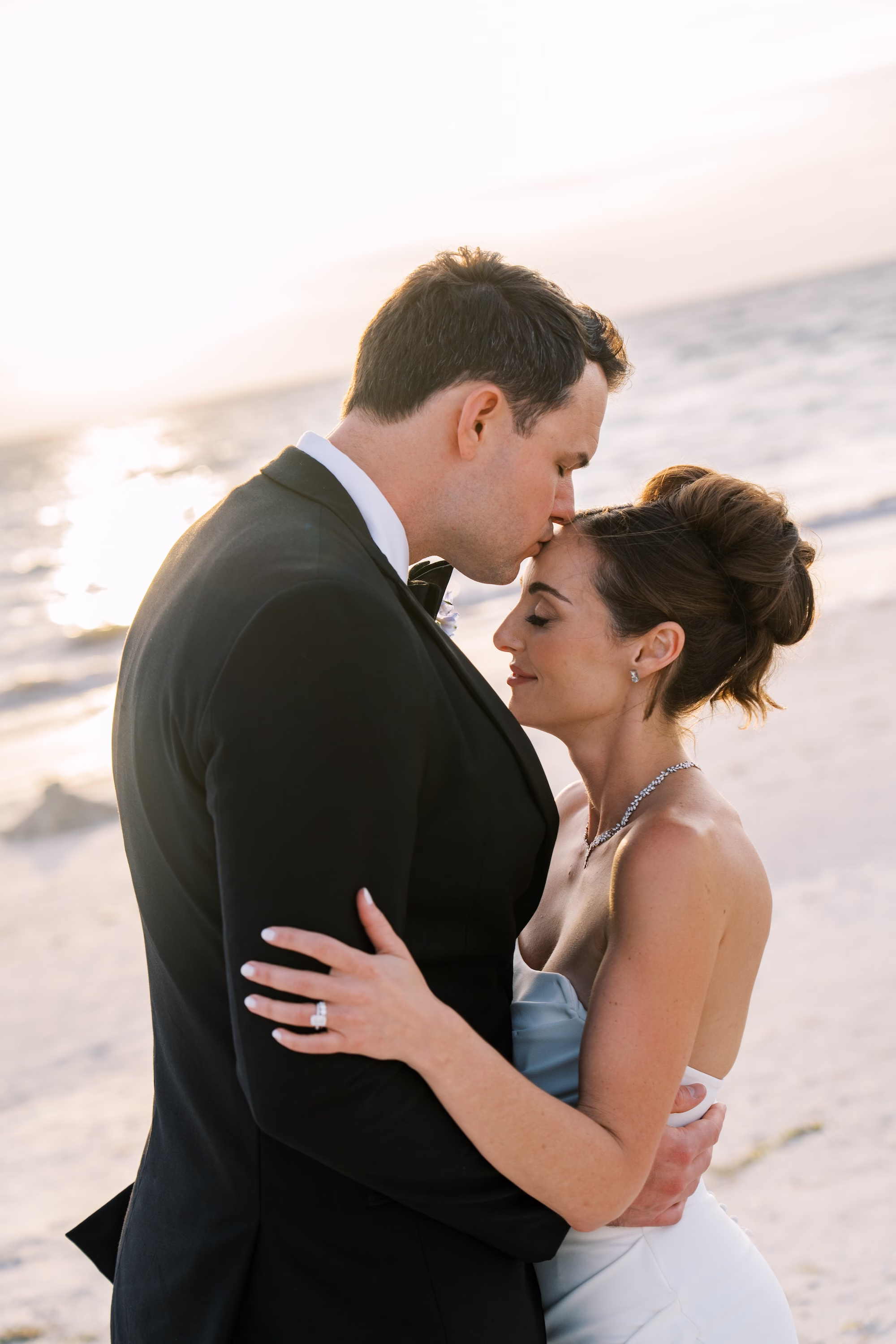 Bride and Groom Wedding Portrait