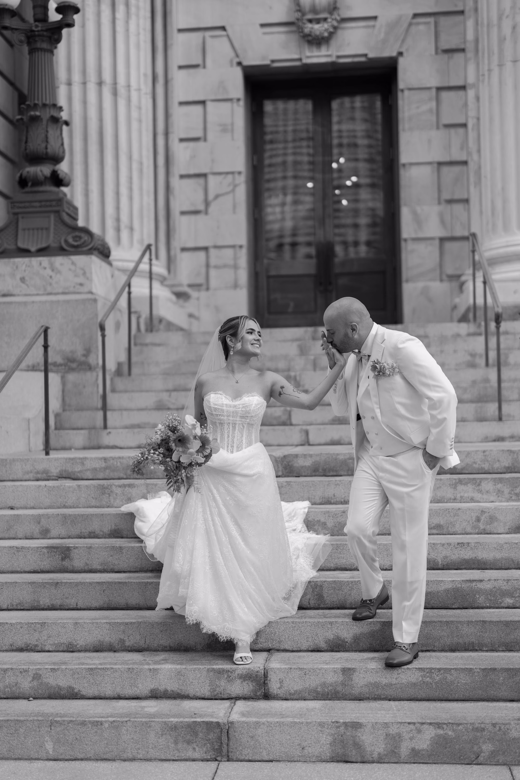 Bride and Groom Wedding Portrait | Tampa Bay Event Venue Le Meridien