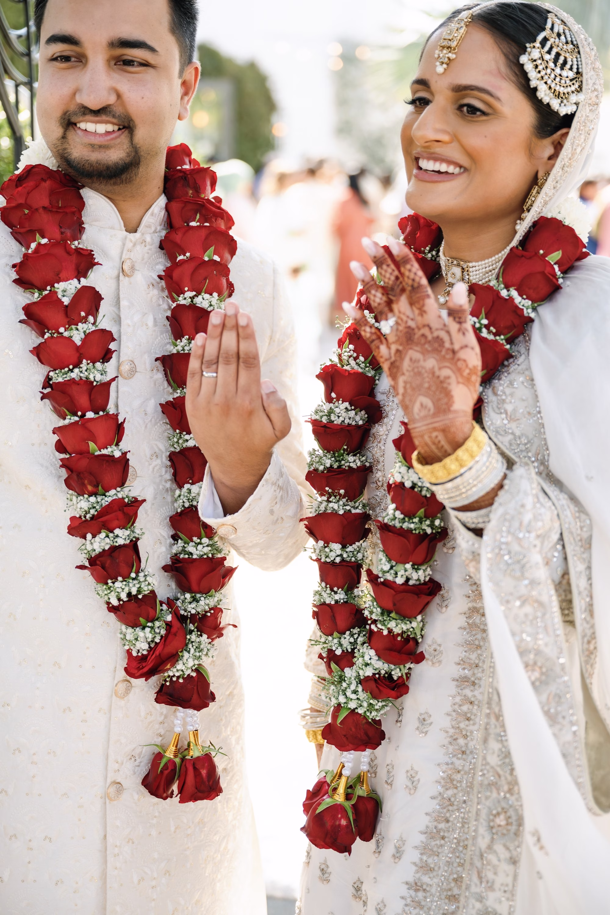 Bride and Groom Wedding Portrait