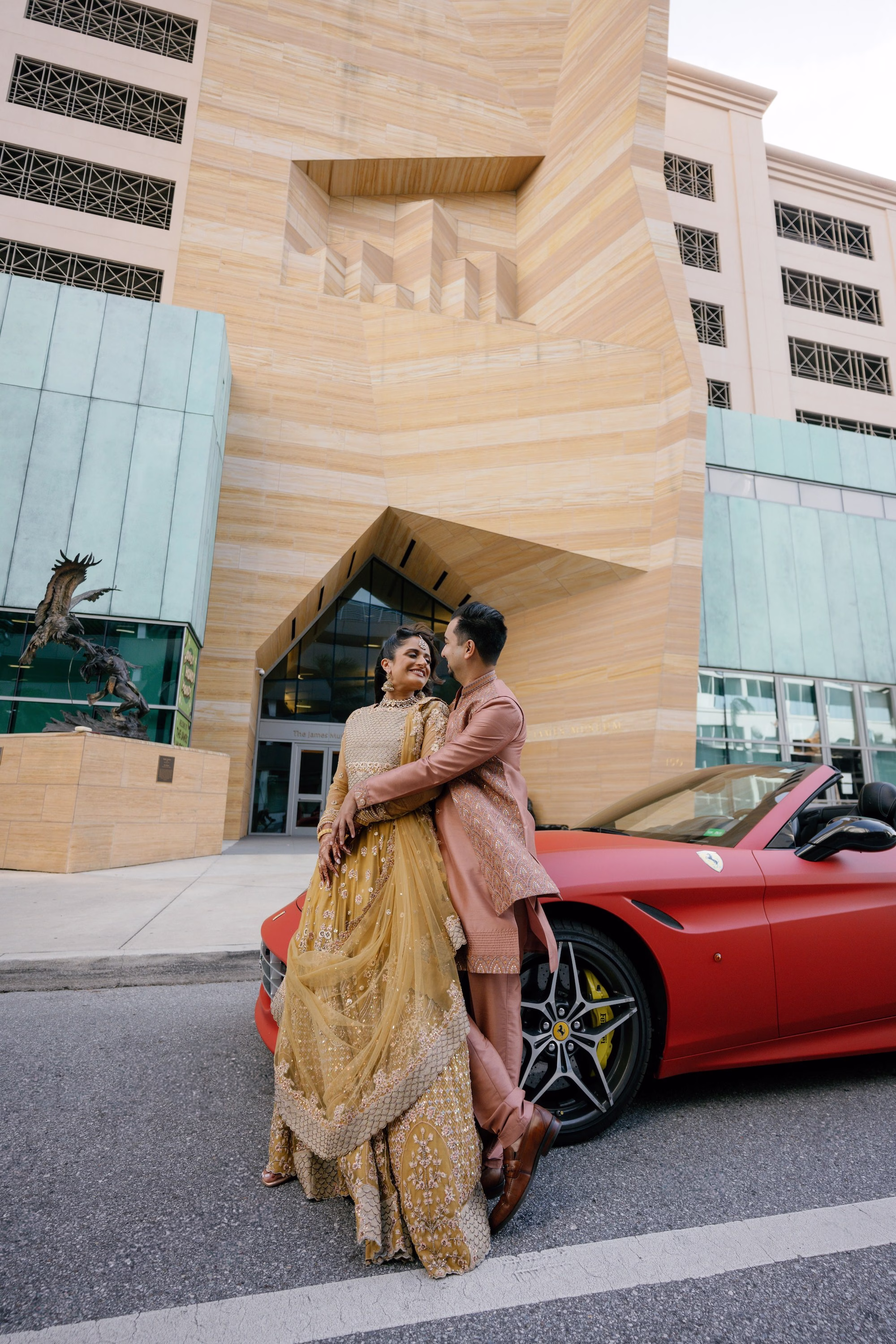 Bride and Groom Wedding Portrait | St Pete Photographer Dewitt For Love Photography
