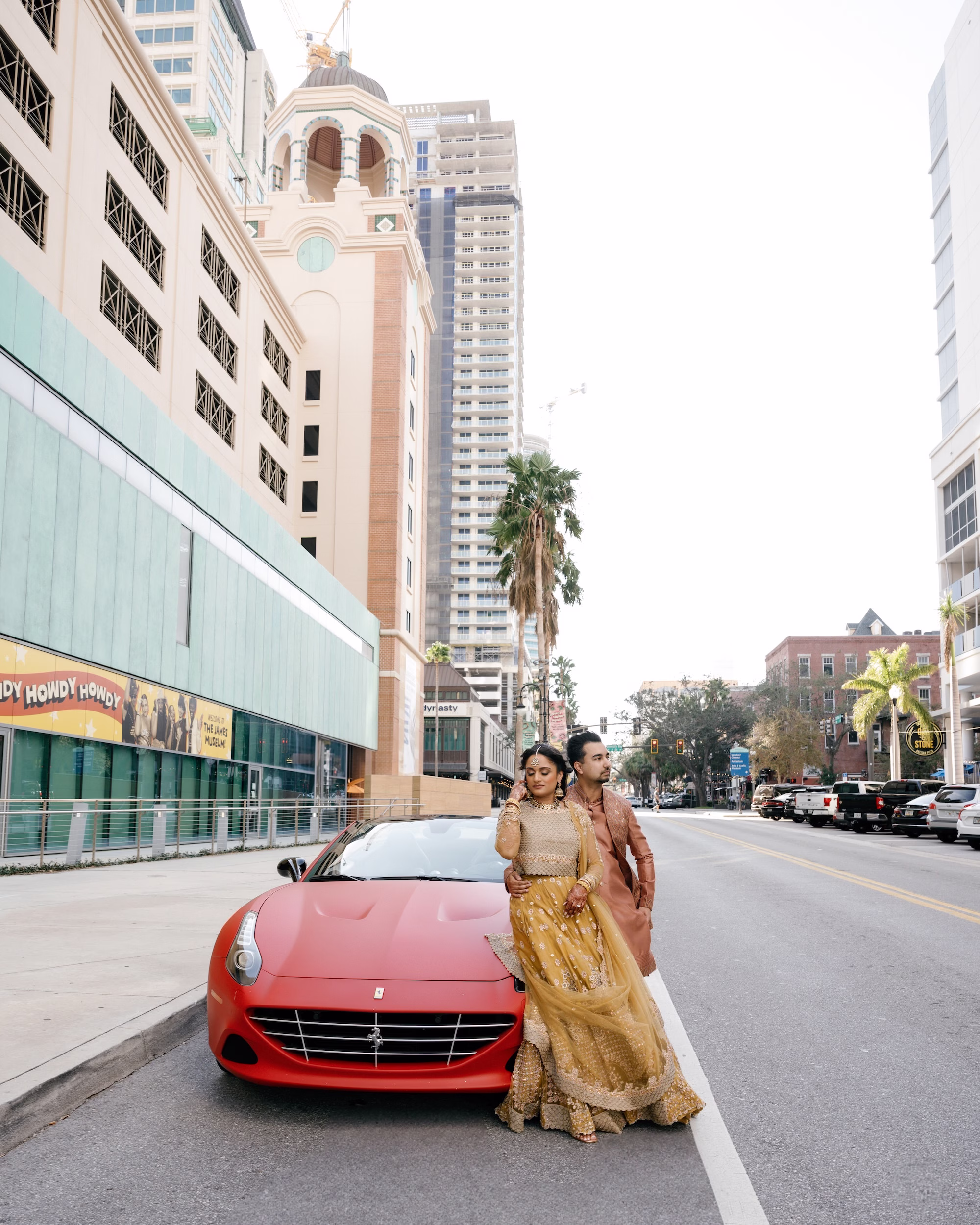 Bride and Groom Wedding Portrait | St Pete Photographer Dewitt For Love Photography