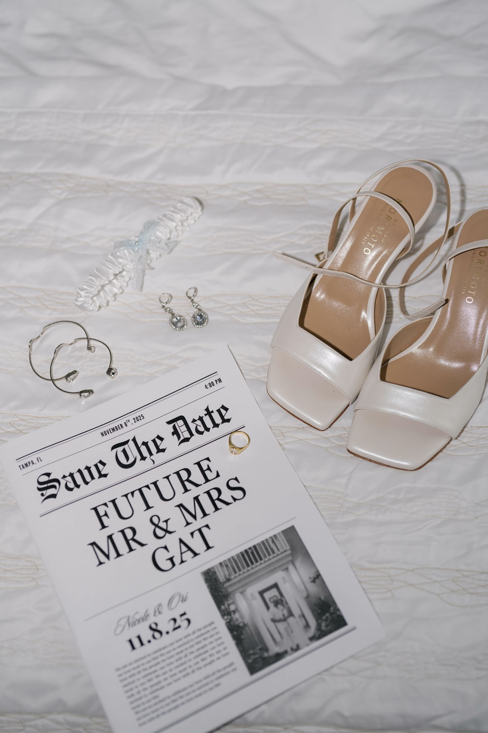 Save The Date Wedding Newspaper Inspiration