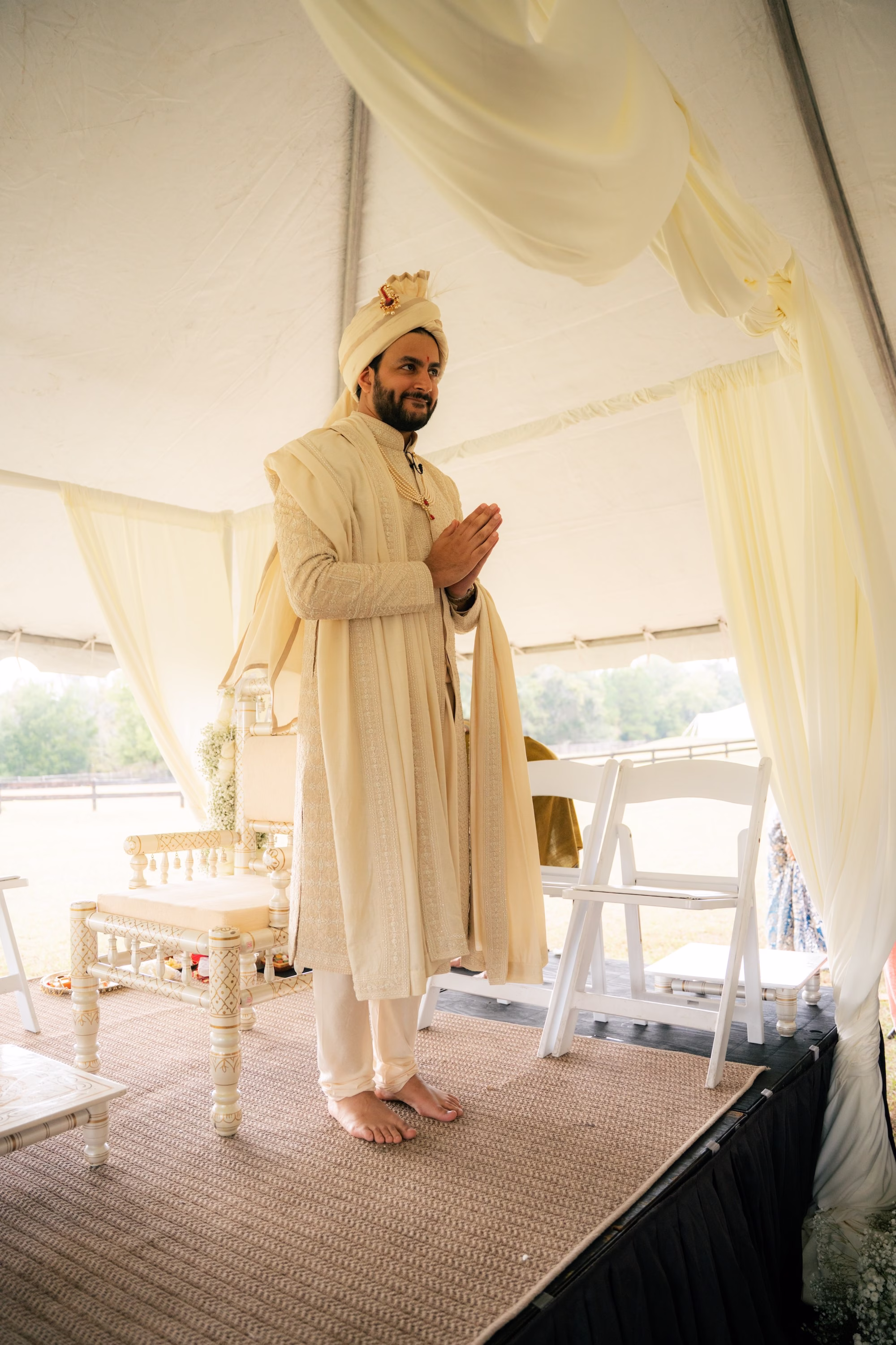 Groom Saptapadi Wedding Ceremony Attire Inspiration