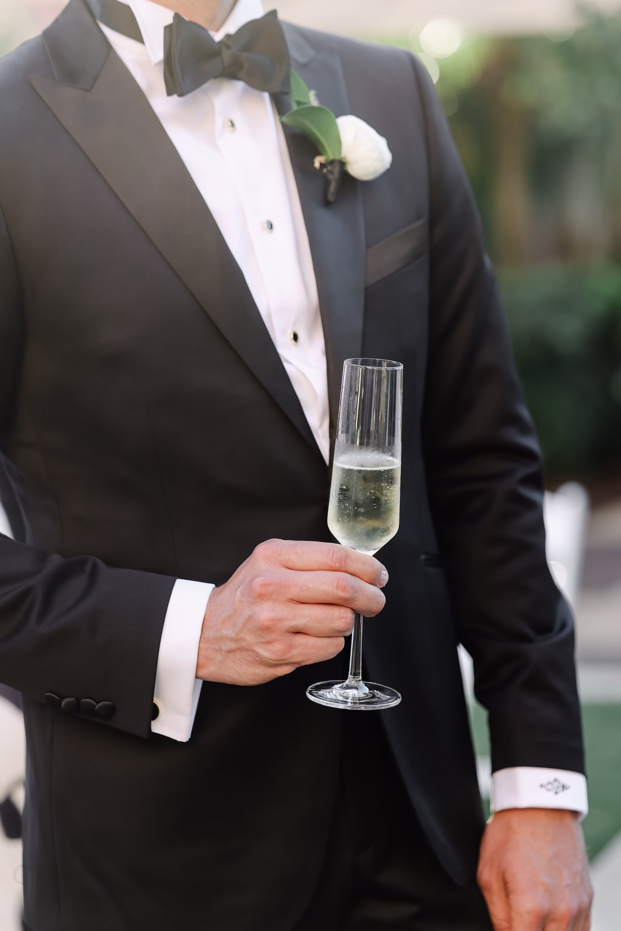 31Timeless White and Green Wedding Inspiration - Chic Blush and White St. Pete Garden Wedding | The Vinoy Groom Wedding Portrait