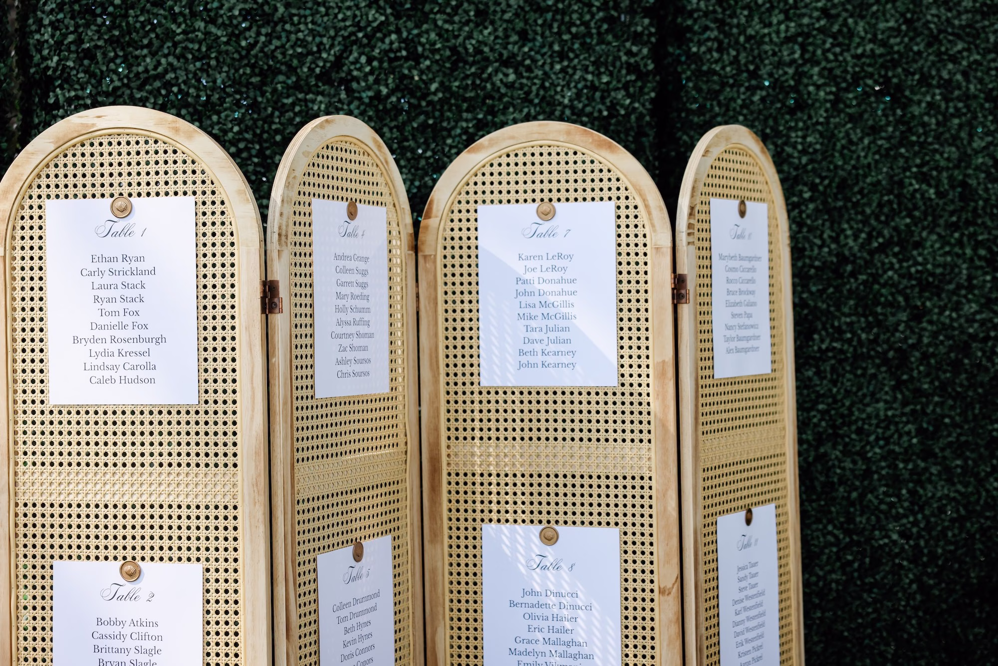46Tropical Pastel Florida Wedding Inspiration - Tropical, Pastel Outdoor Wedding | Opal Sands Clearwater Beach Tropical Pastel Florida Wedding Reception Seating Chart Display Decor Ideas