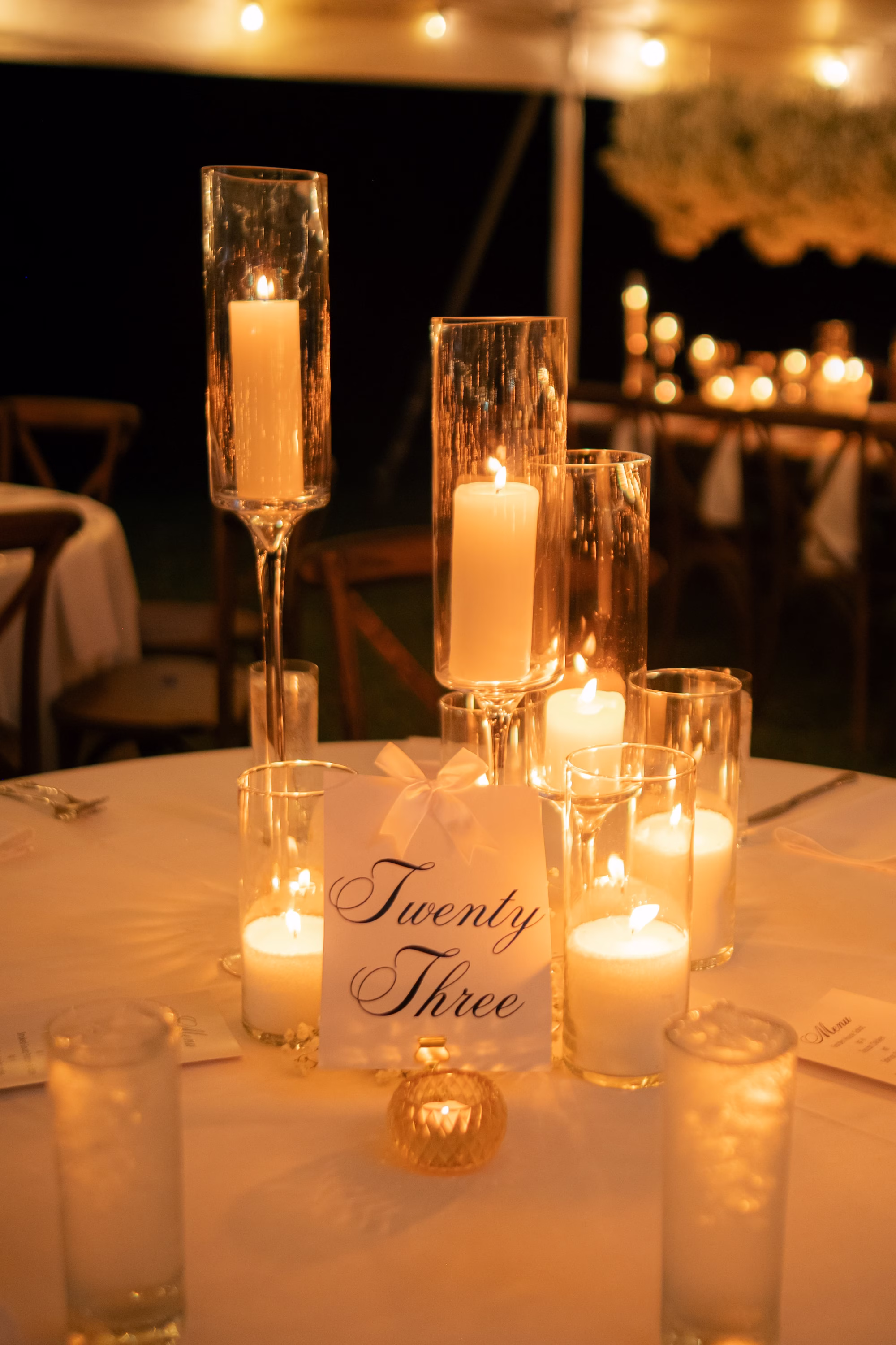 Timeless White Indian Fusion Tented Wedding Reception Centerpiece Decor Inspiration