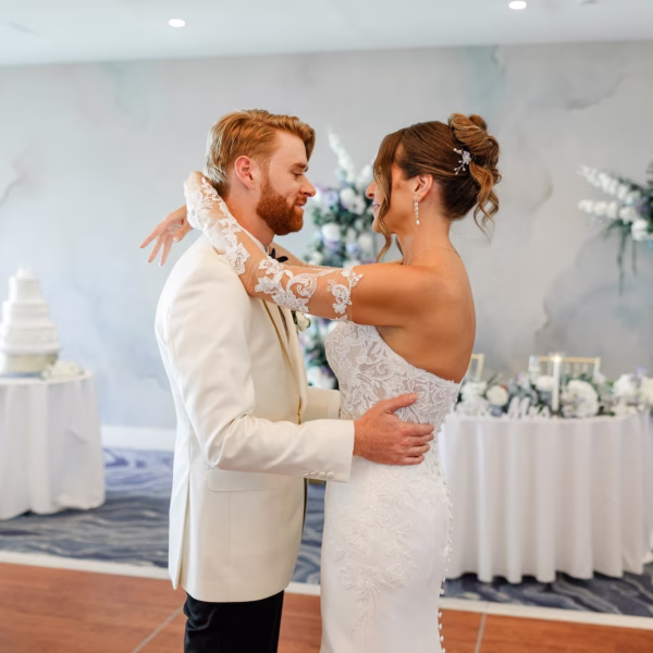 Bride and Groom First Dance Wedding Portrait | Clearwater Photographer Lifelong Photography Studio | Content Creator Behind The Vows