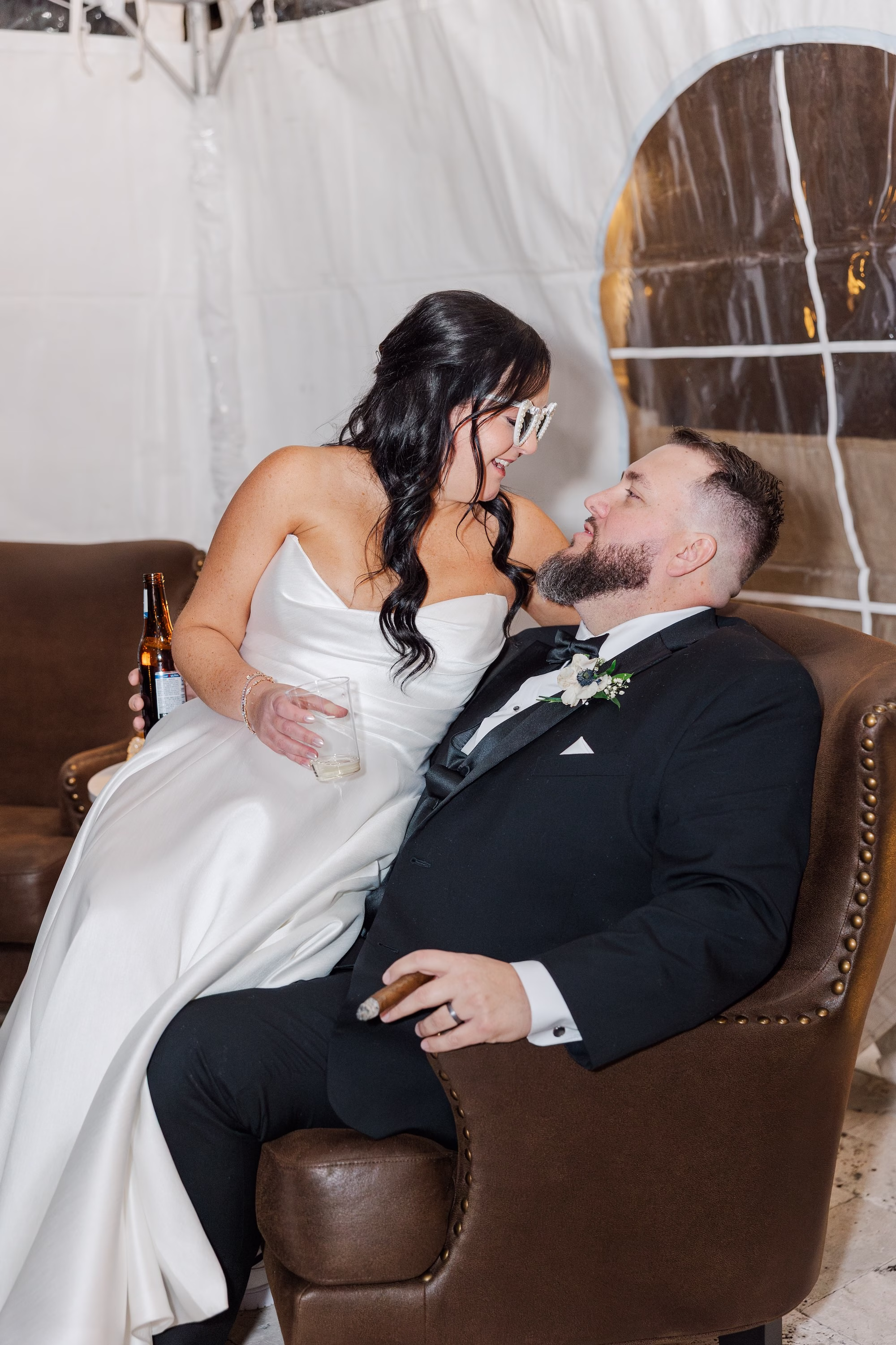 Bride and Groom Wedding Portrait | Event Venue Palmetto Riverside Bed and Breakfast